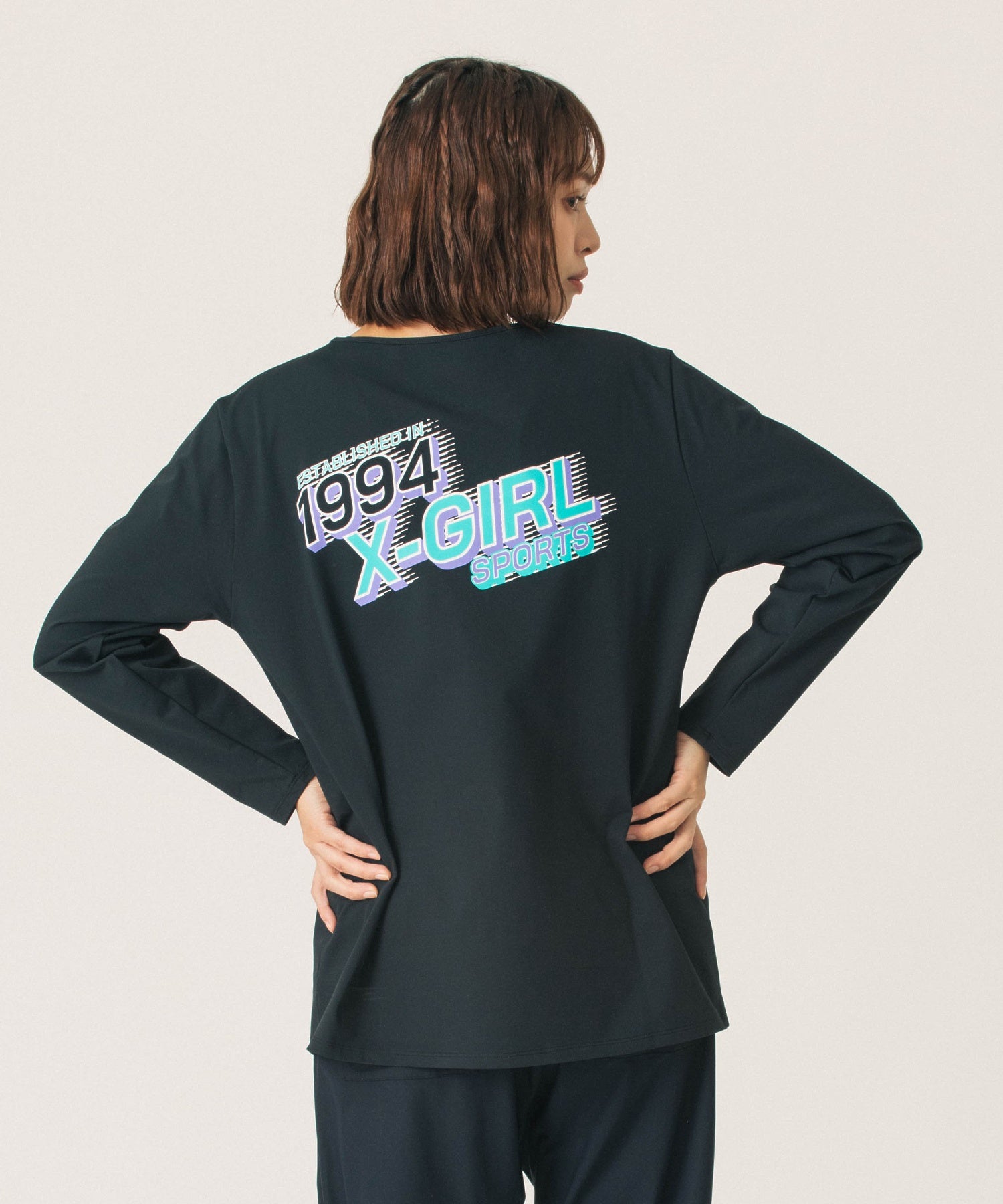 SPORTS LOGO LS TEE