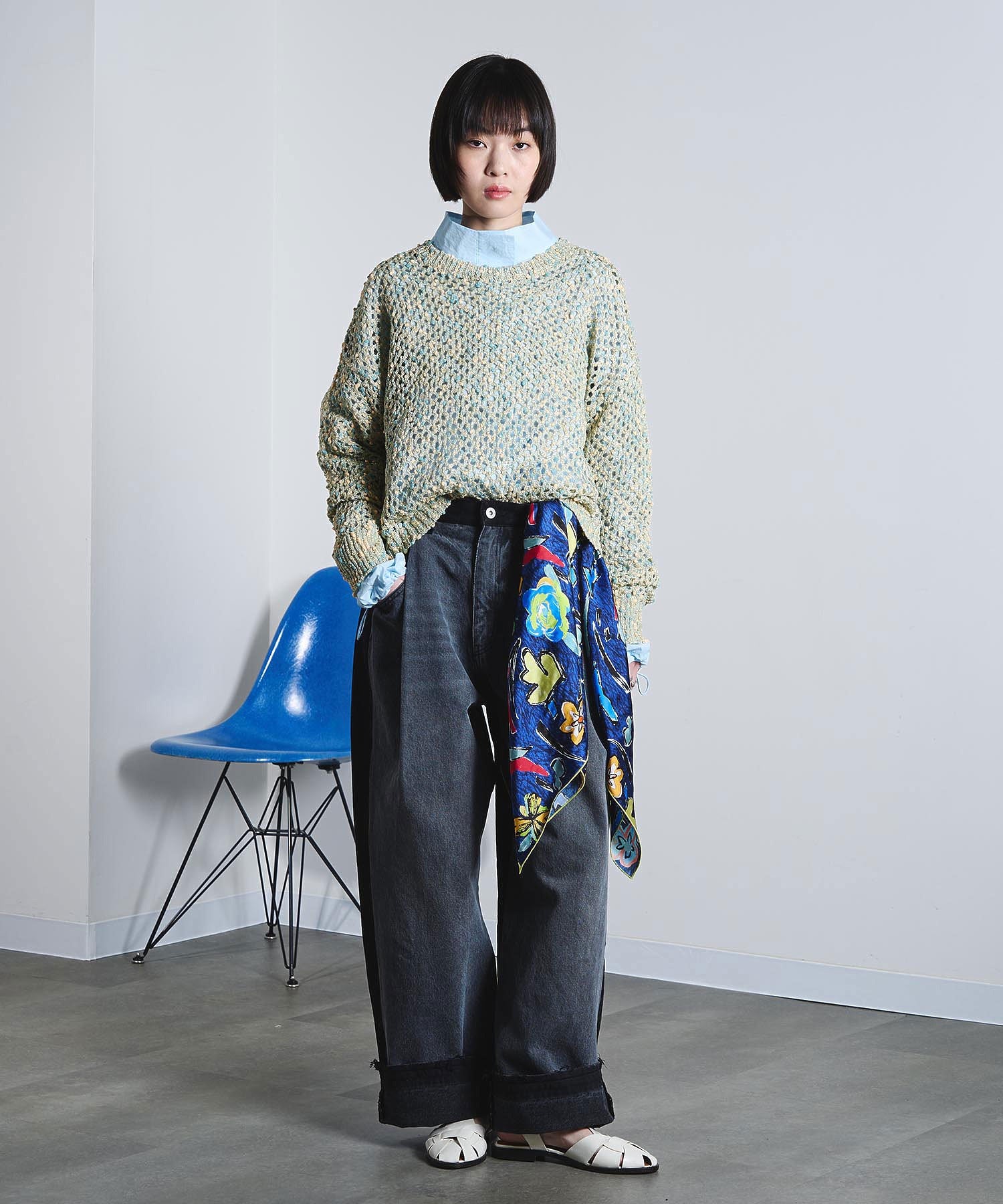 model:168cm 着用サイズ:S