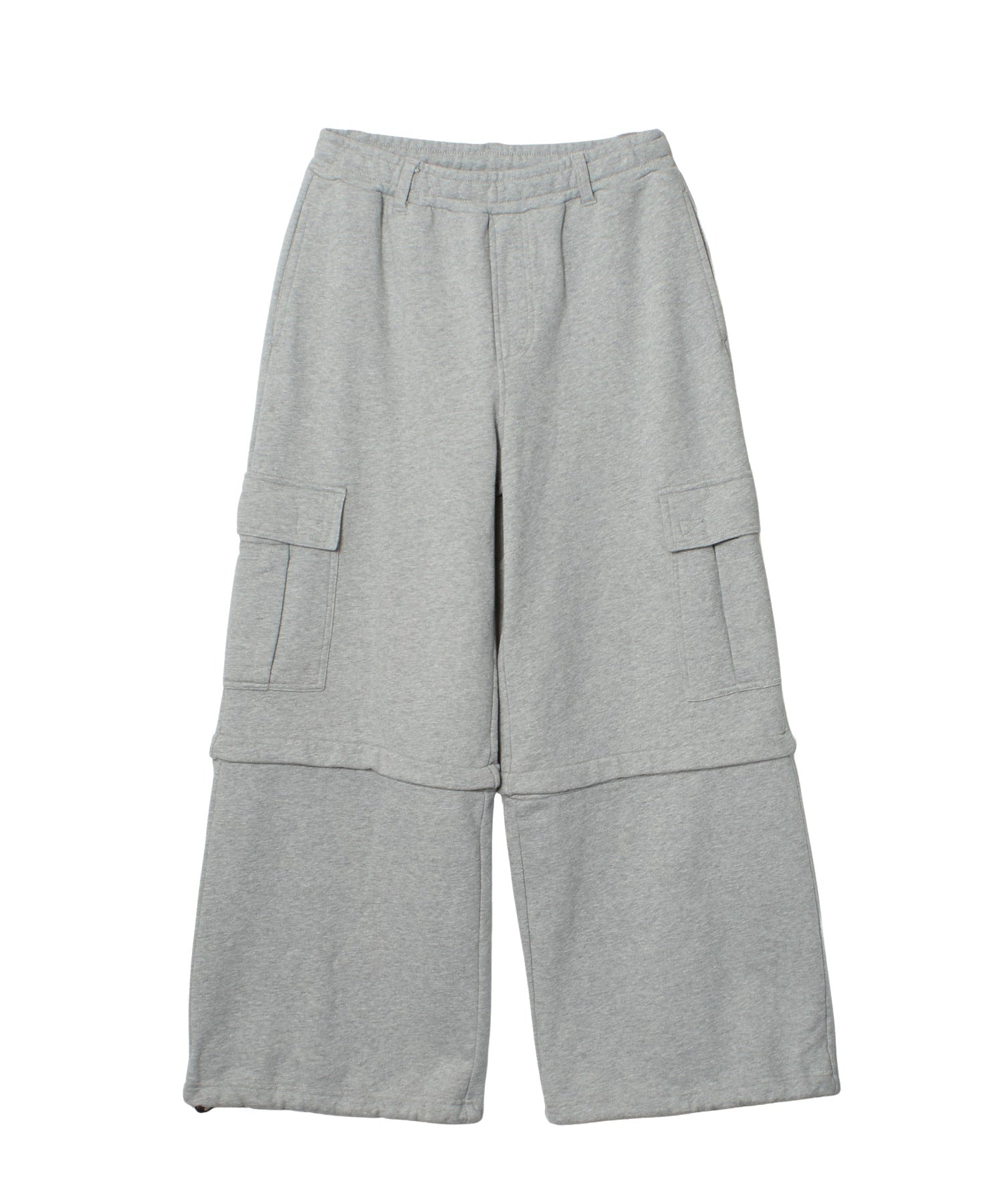 EMBLEM POCKET 2WAY BUGGY SWEATPANTS