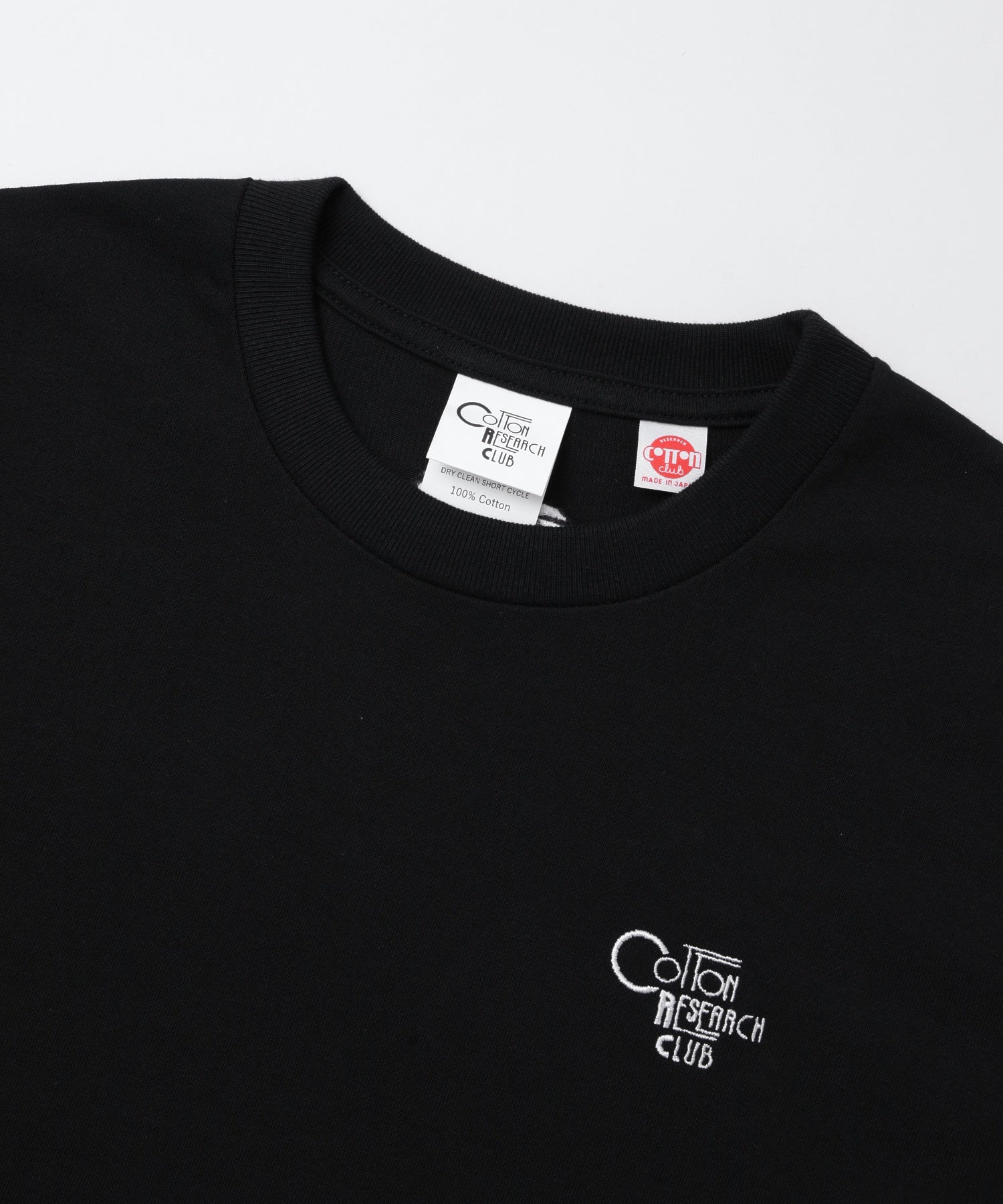 【別注】Styles CRC/コットンリサーチクラブ/EX L/S T-SHIRT JPC-003 BLK