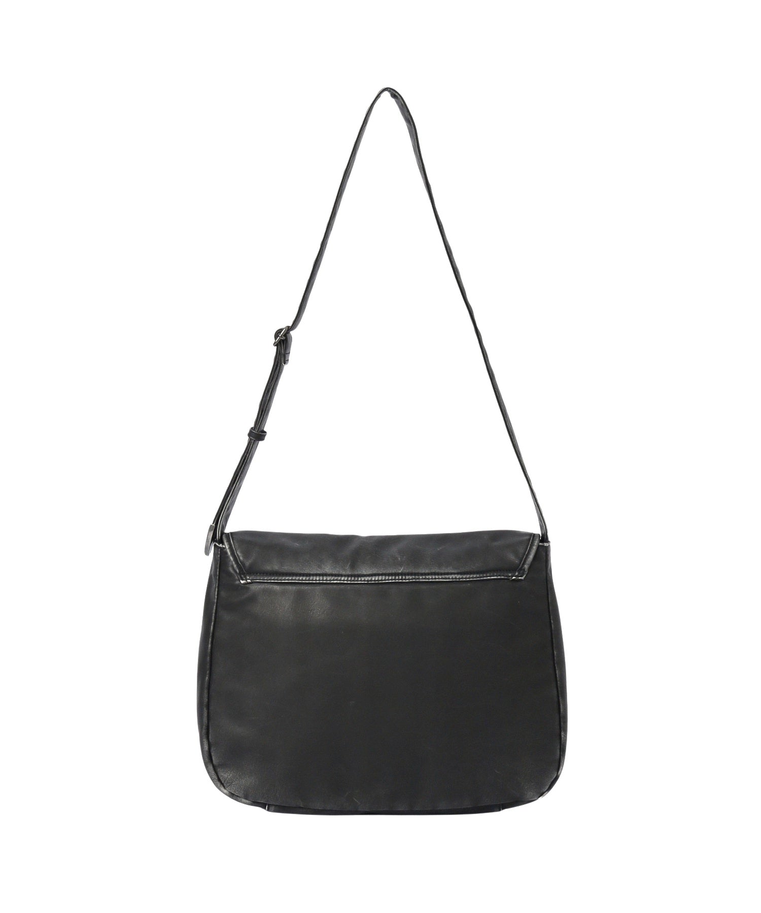 XG LOGO PATCH STUDDED FAUX LEATHER SHOULDER BAG