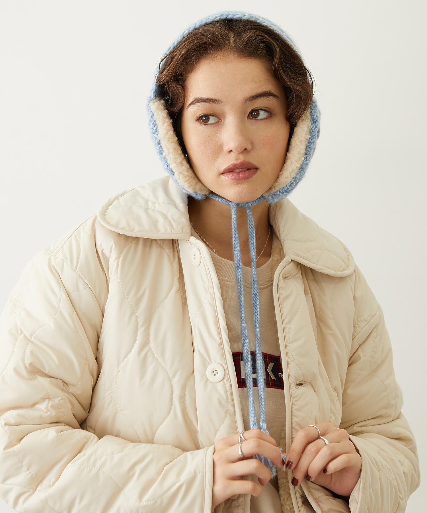 KNIT EAR MUFF