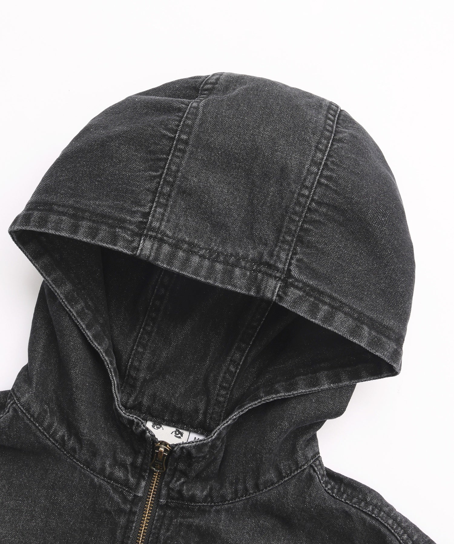 DENIM ANORAK DRESS