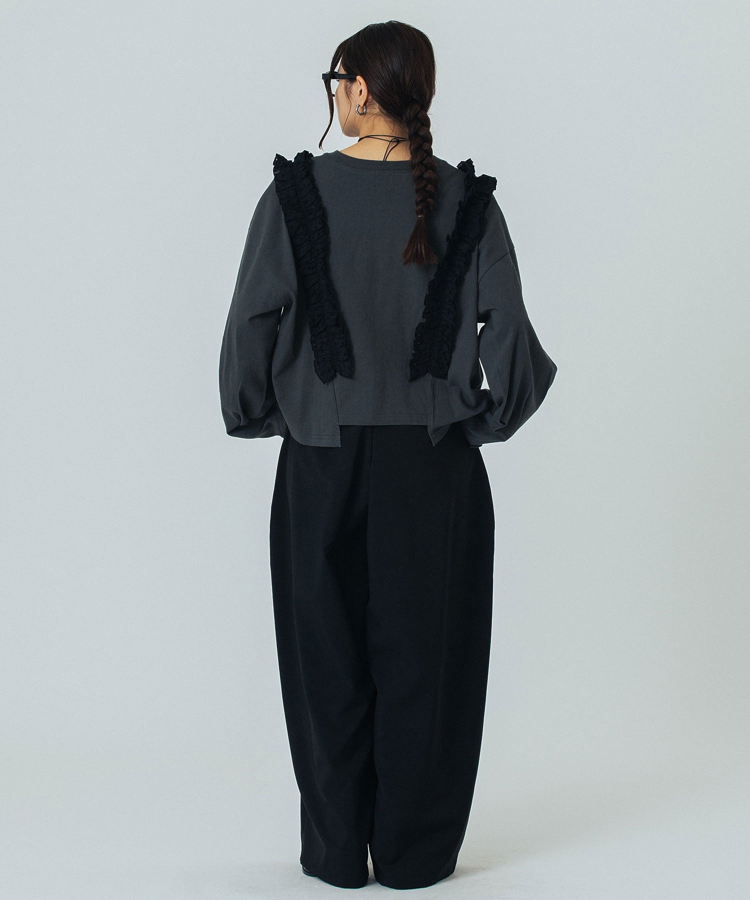 model:160cm 着用サイズ:ONE SIZE