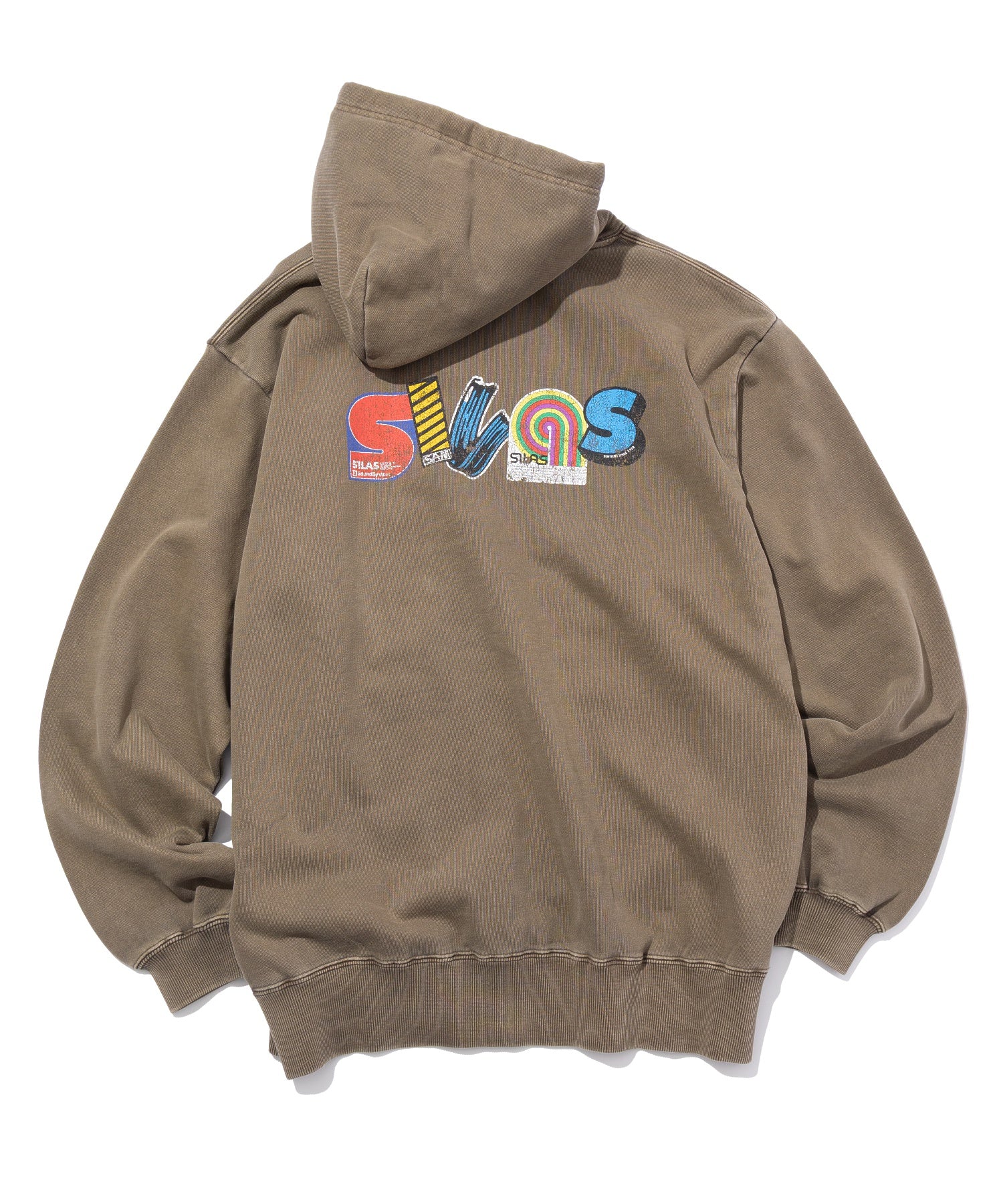 STICKER BOMB ZIP HOODIE