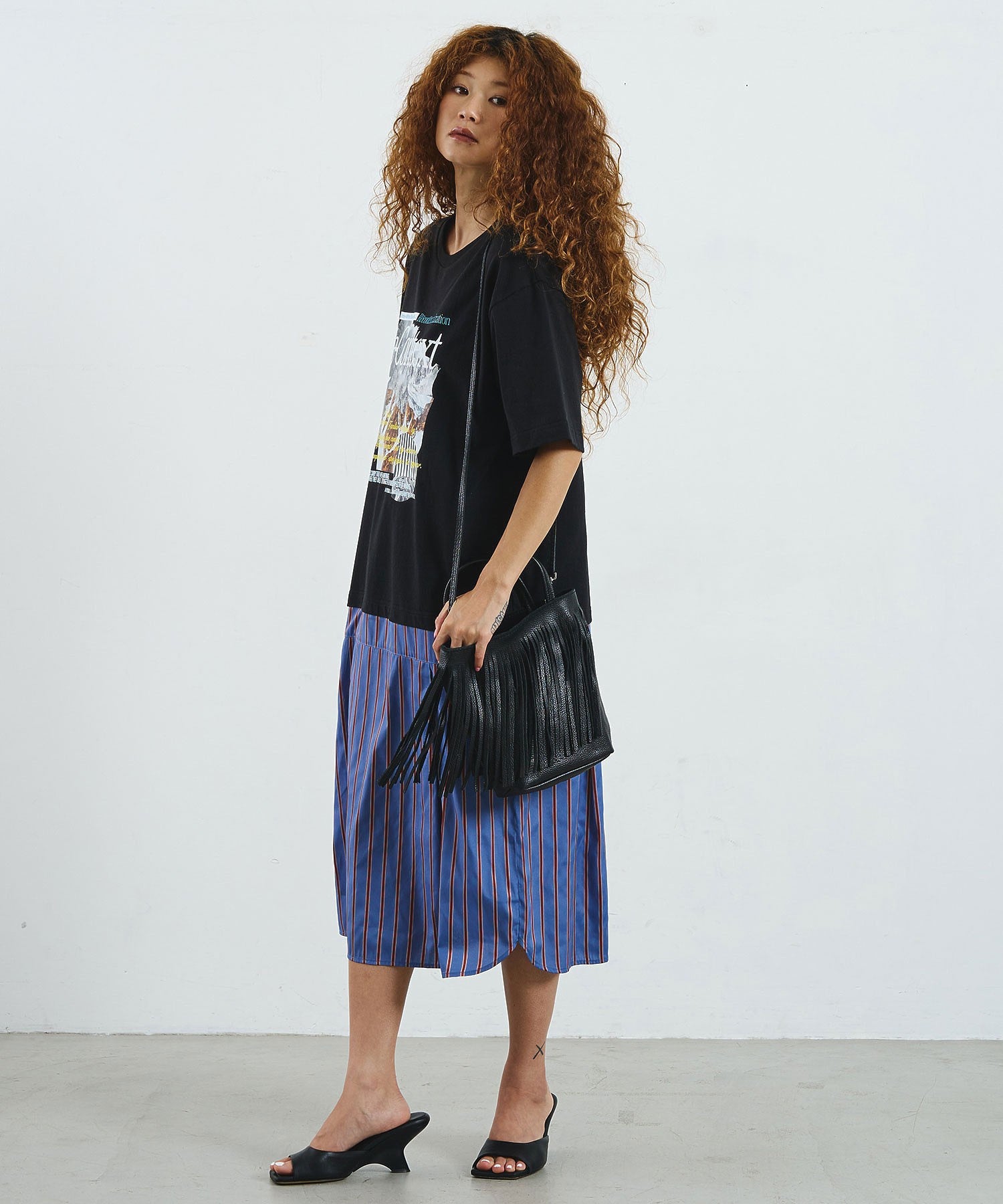 MILLELA FIRENZE/FRINGE MINI TOTE