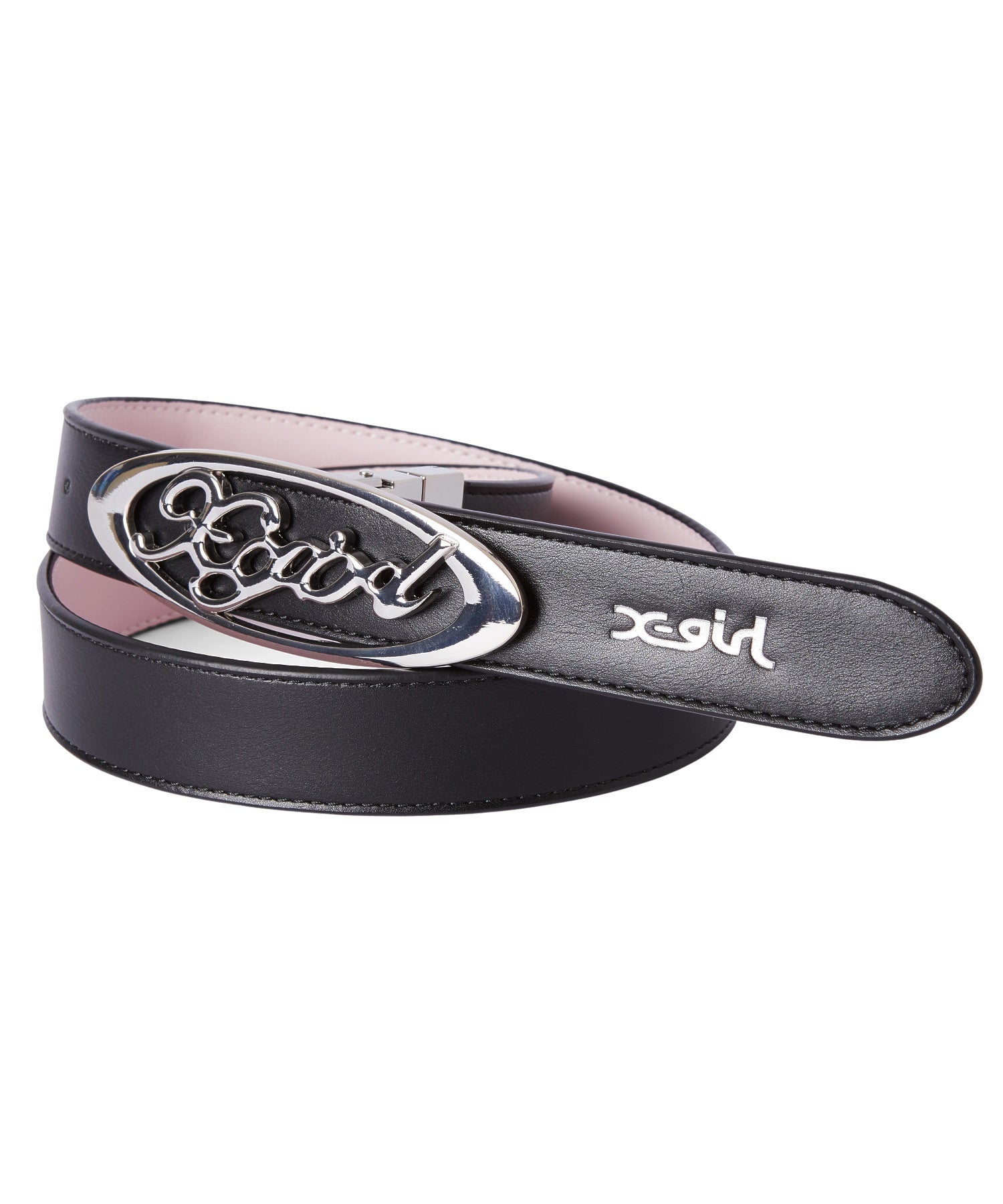 REVERSIBLE OVAL LOGO BUCKLE BELT