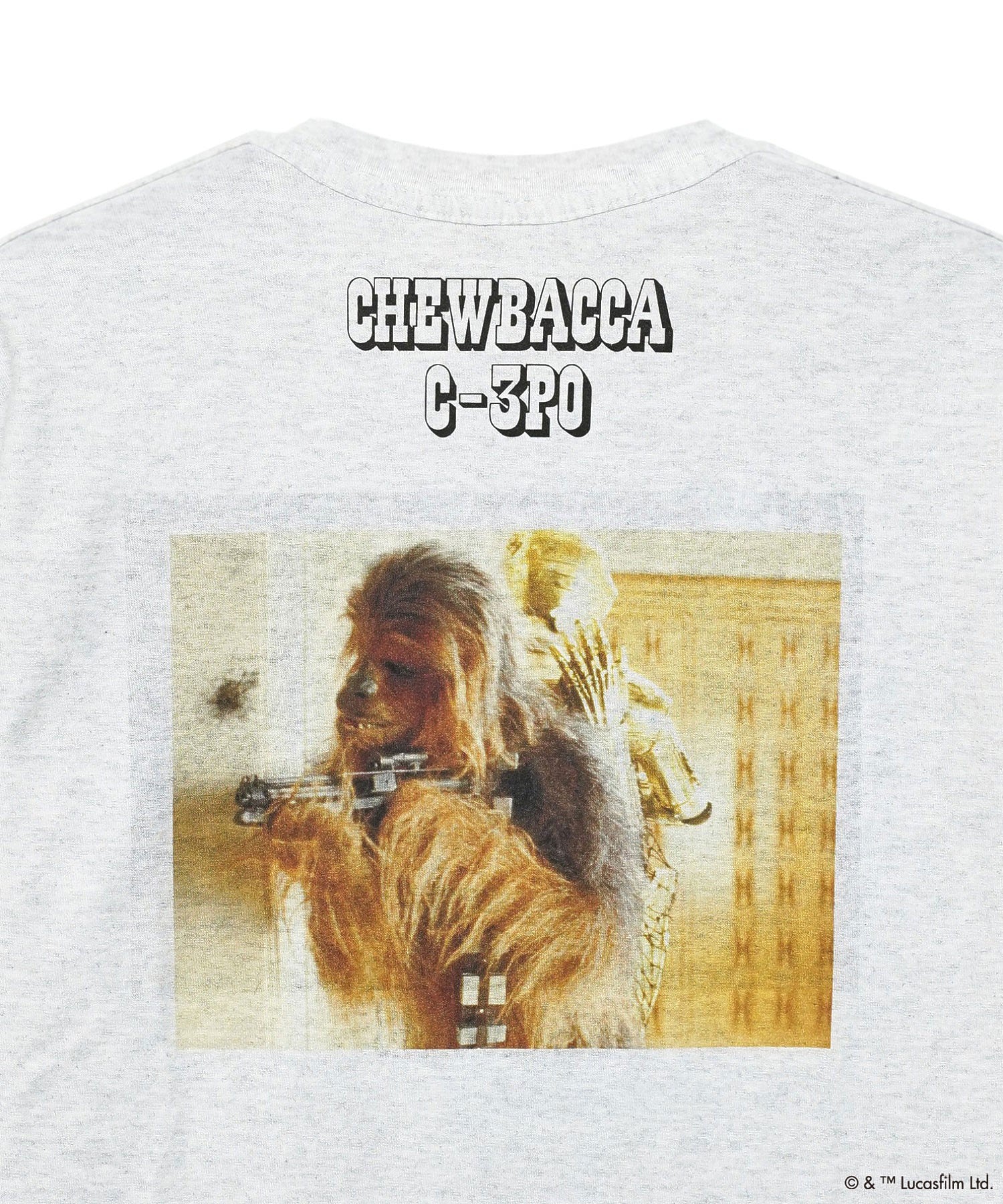 COLSUN/C-3PO&Chewbacca POCKET TEE Ⅱ