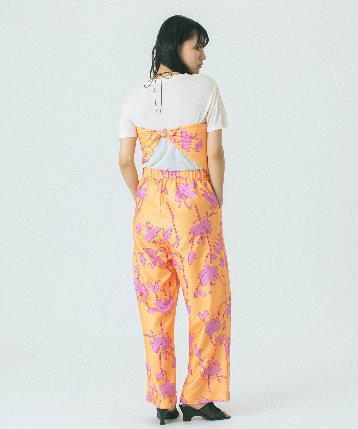 FLOWER PRINT SCARF