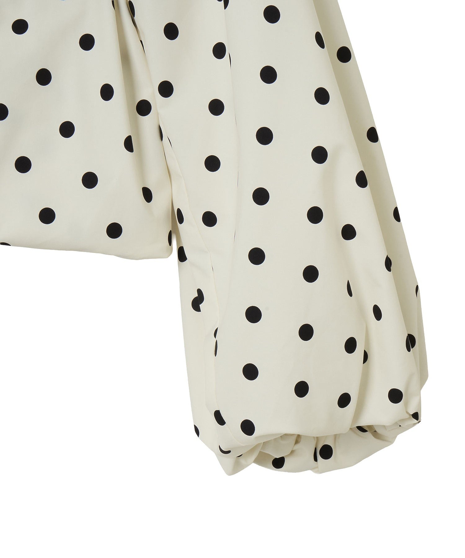 POLKA DOT PUFF BLOUSON