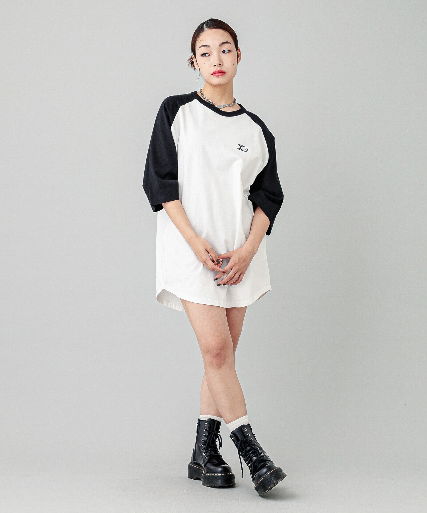 COLLEGE LOGO B/B TEE DRESS