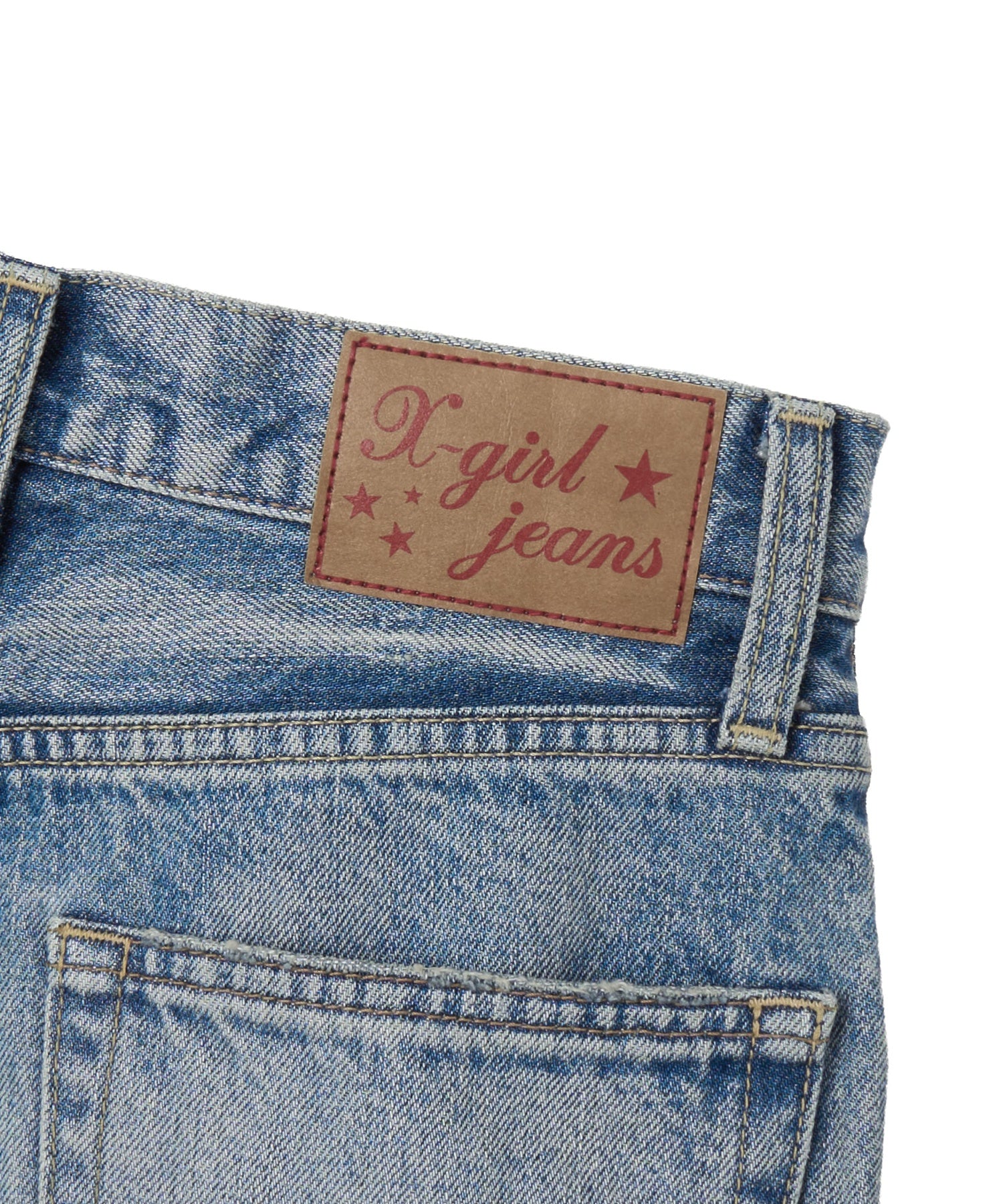 HIGH WAIST STRAIGHT JEANS