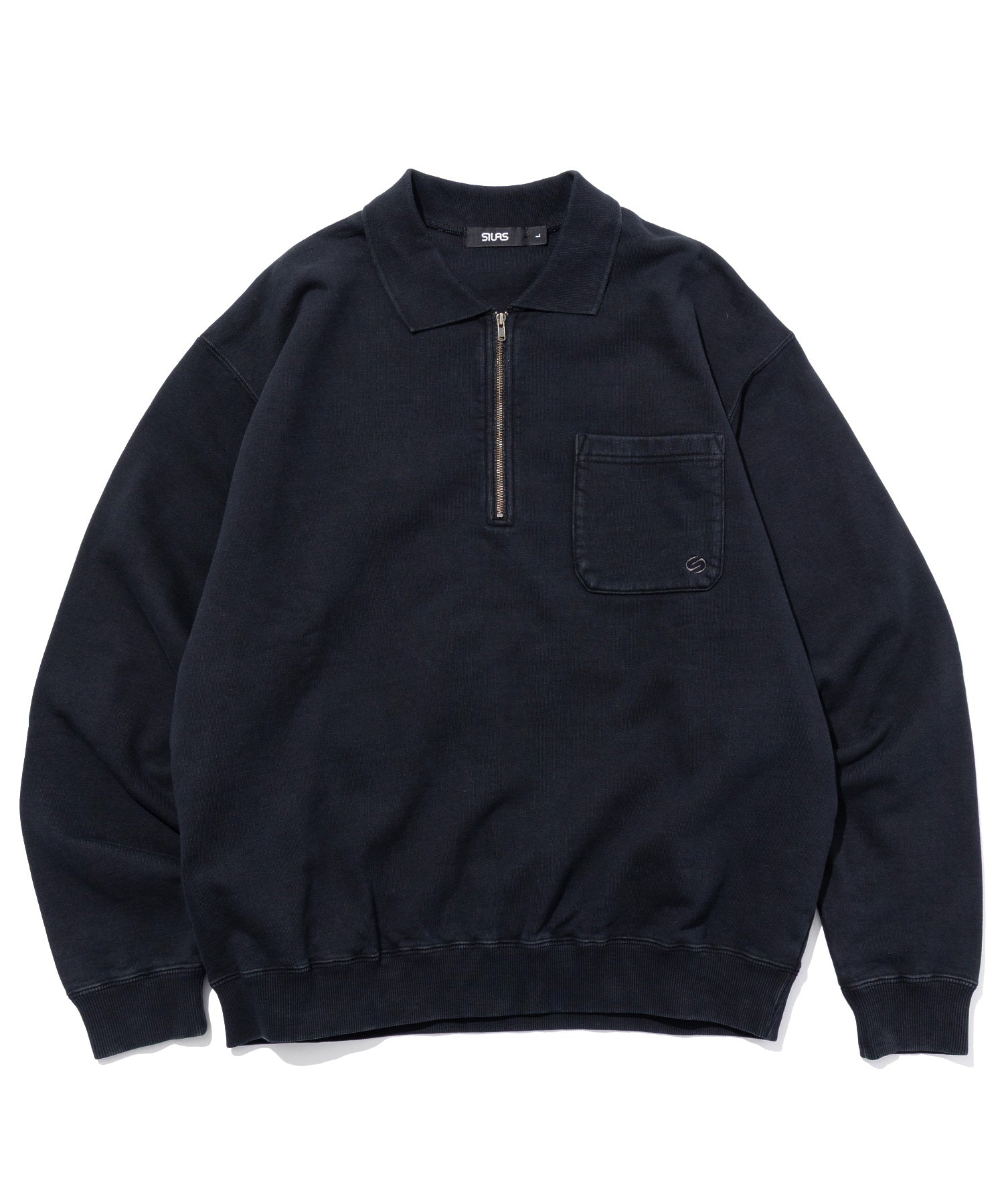 HALF ZIP SWEATSHIRT