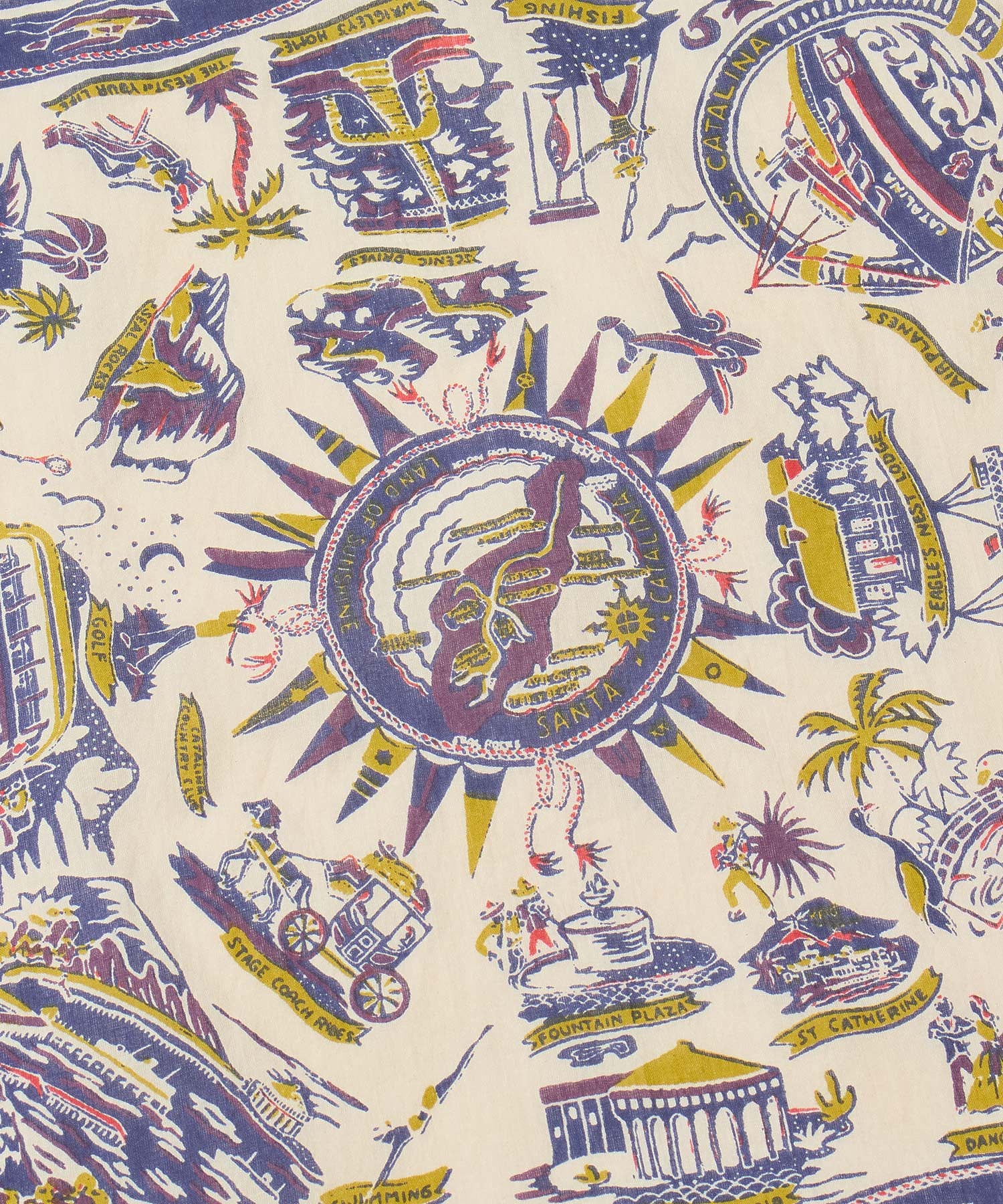BINDU/CATALINA MAP BANDANA
