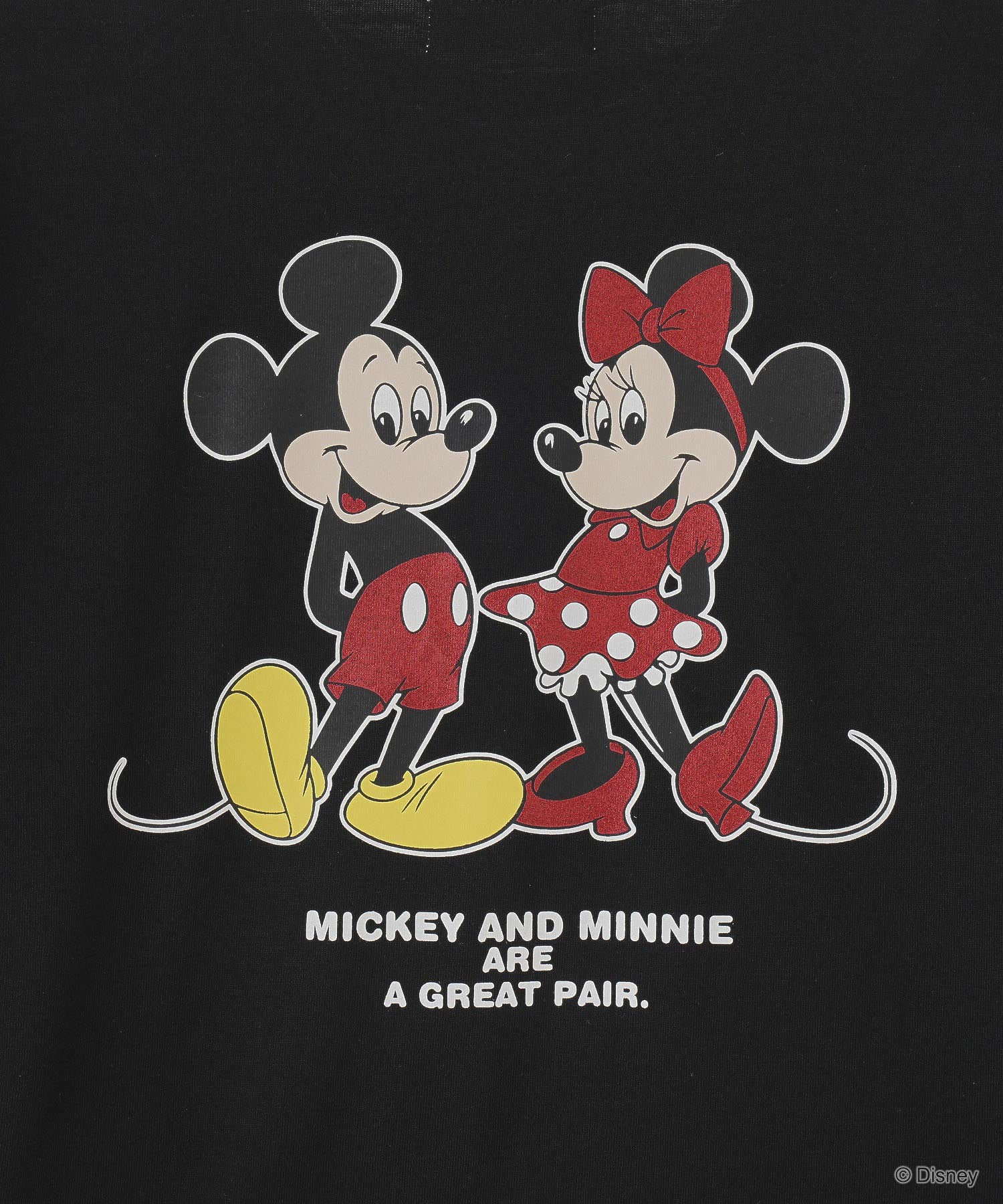 MICKEY AND MINNIE / RINGER S/S TEE