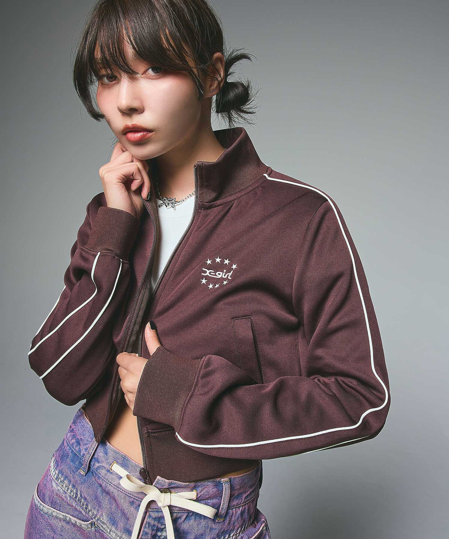 STAR AND FACE COMPACT TRACK JACKET