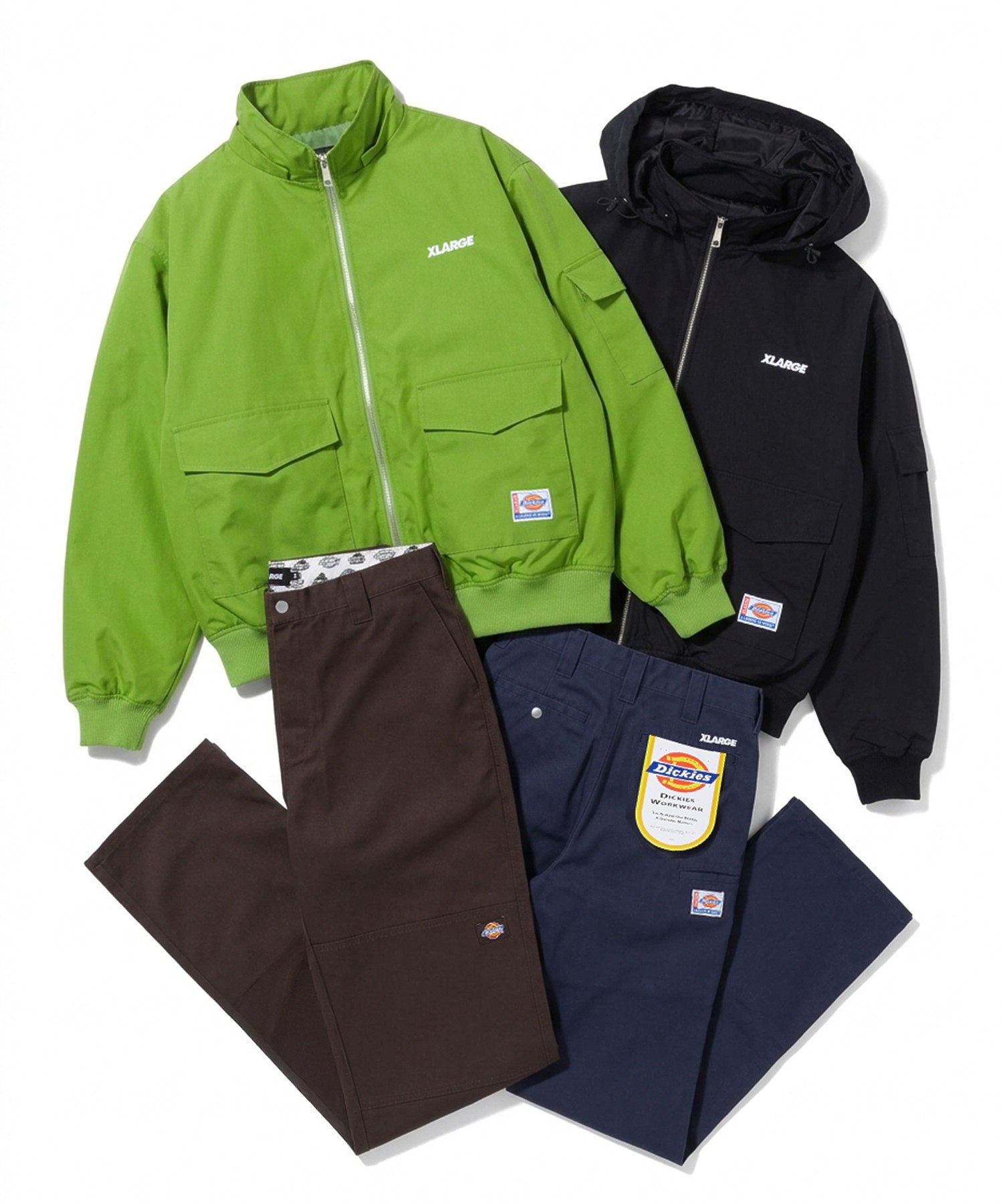 XLARGE×Dickies HOODED JACKET