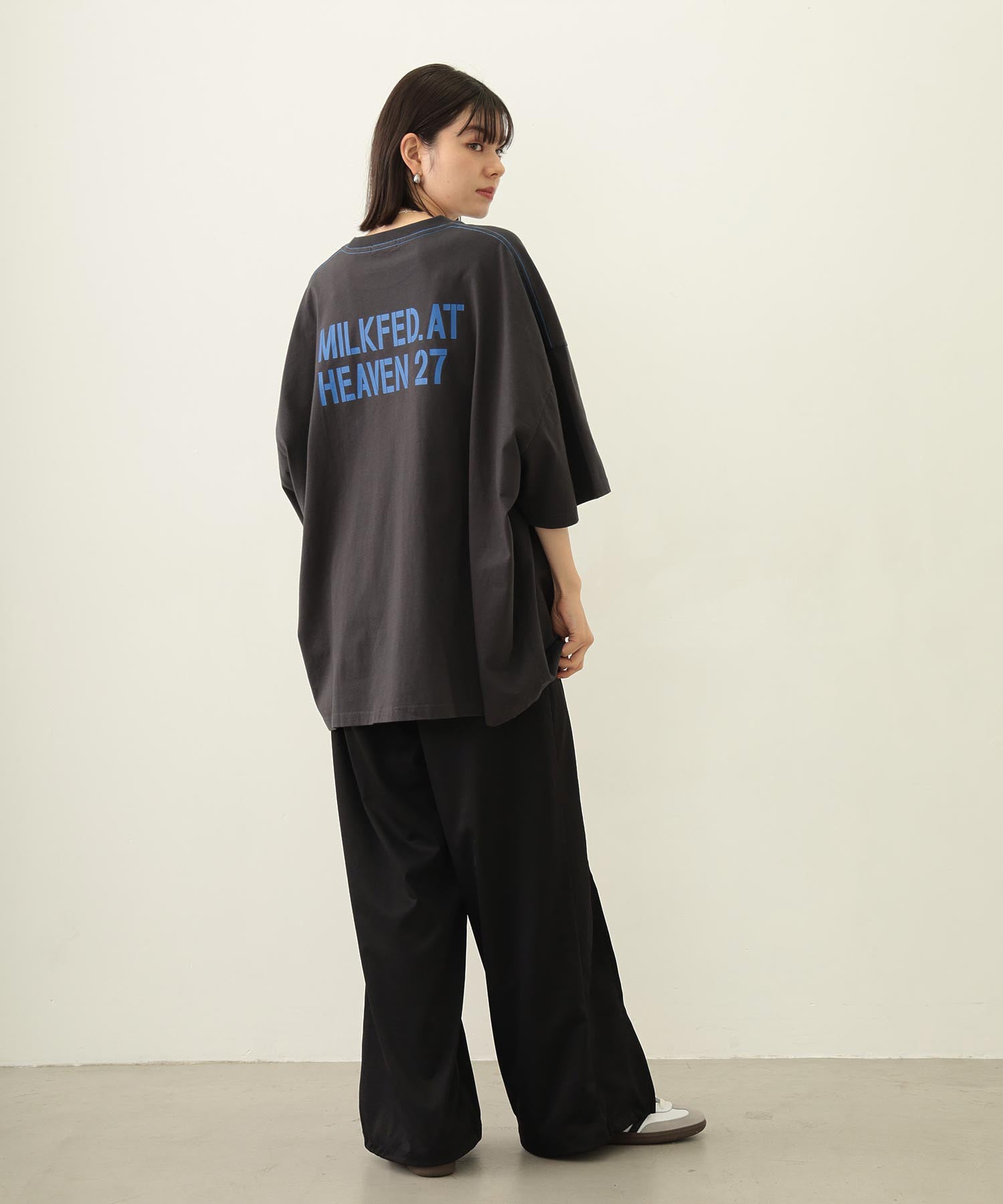 MILKFED. AT HEAVEN27 SUPER BIG S/S TOP