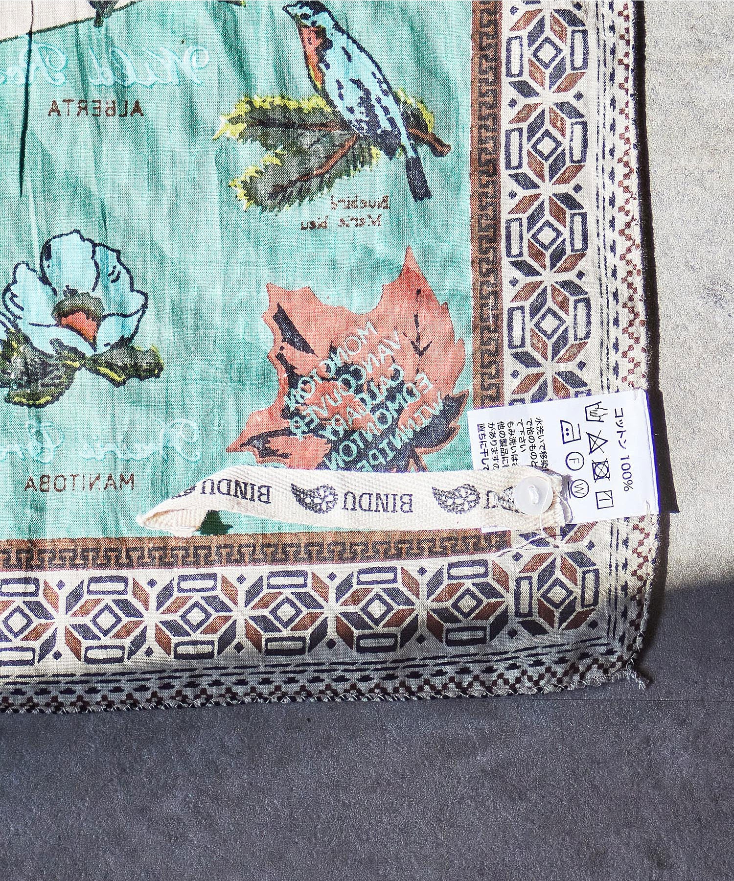 BINDU/COTTON VOILE CANADA BANDANA