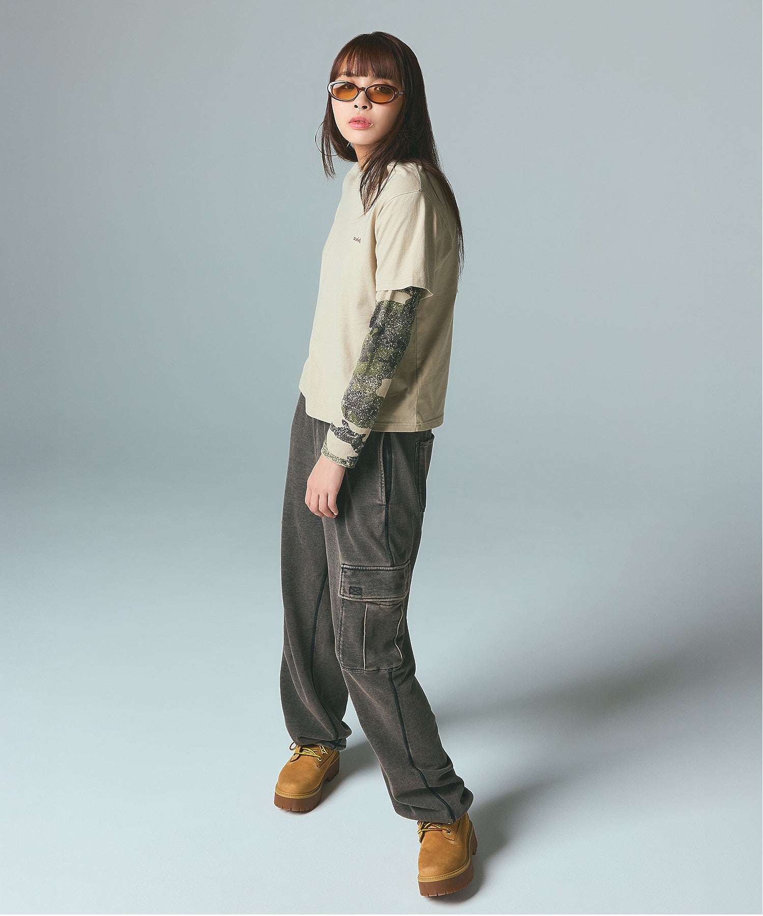 OVAL LOGO PATCH L/S COMPACT TOP