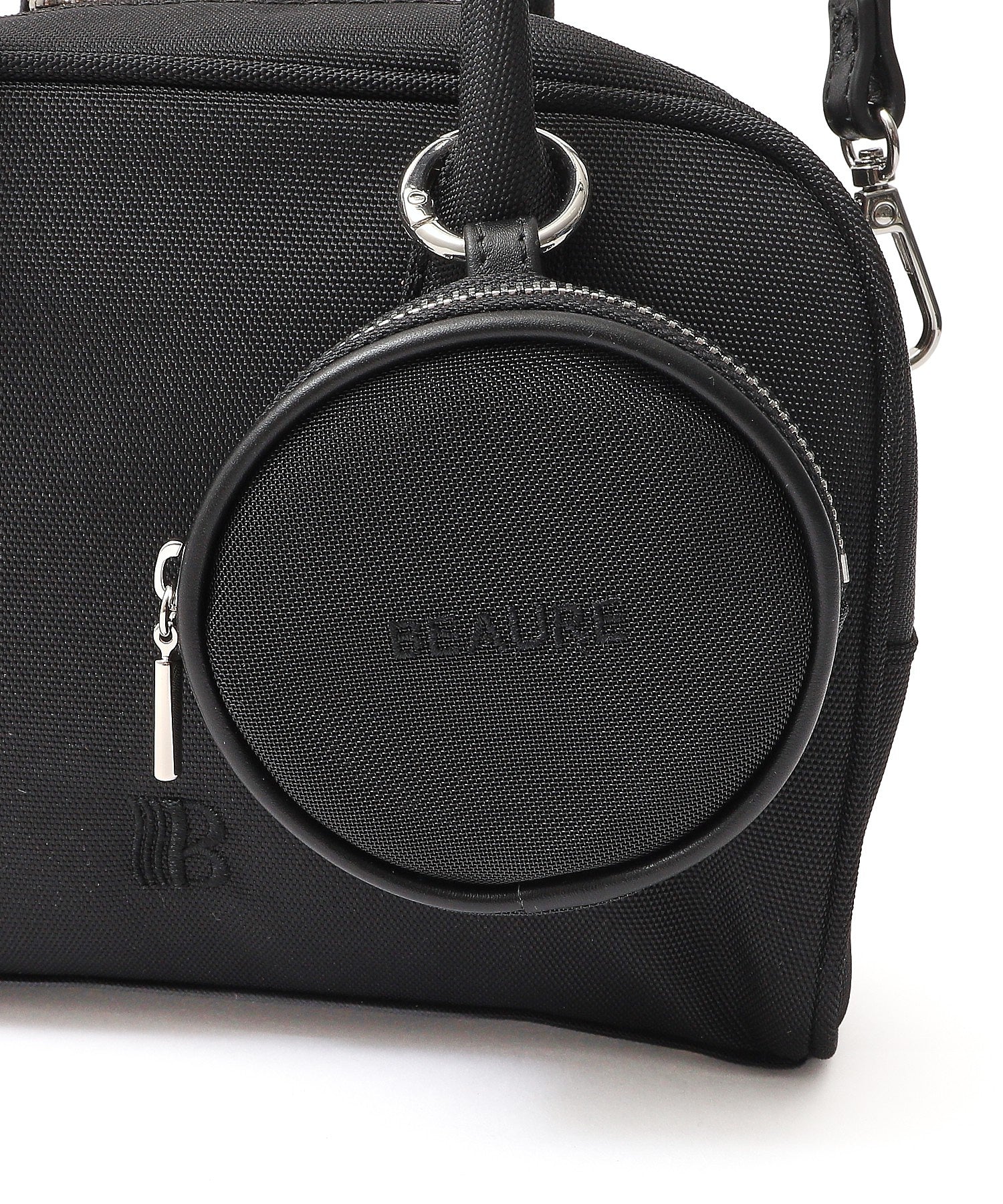 BEAURE/MINI BOSTON WITH ROUND POUCH