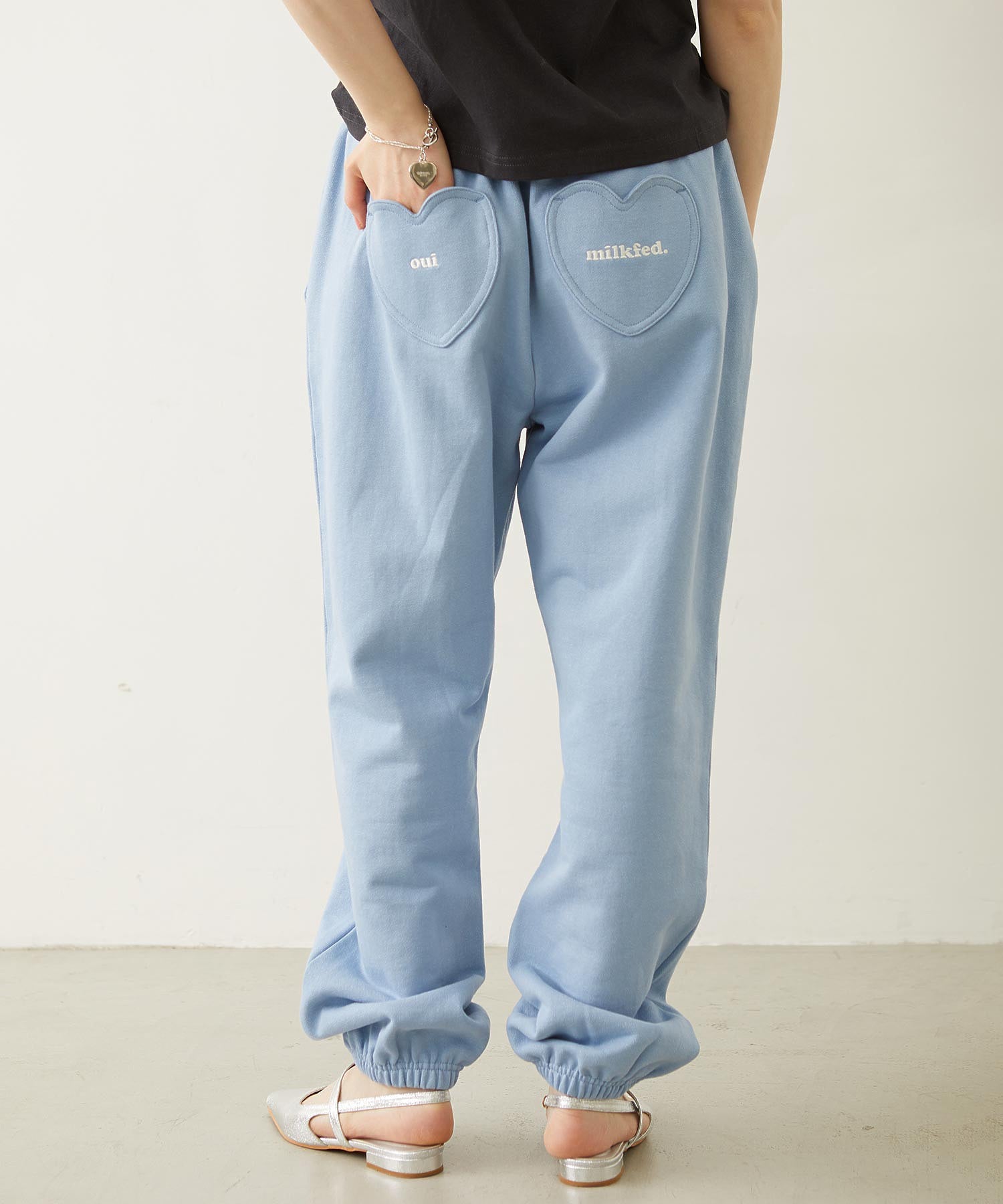 HEART POCKET SWEATPANTS