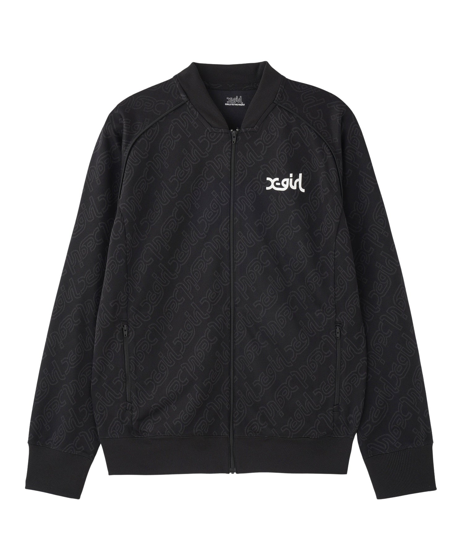 JACQUARD TRACK JACKET