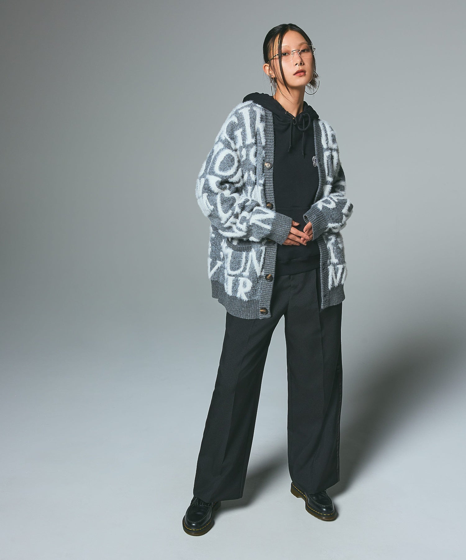 WAIST ADJUSTABLE WIDE TUCK PANTS