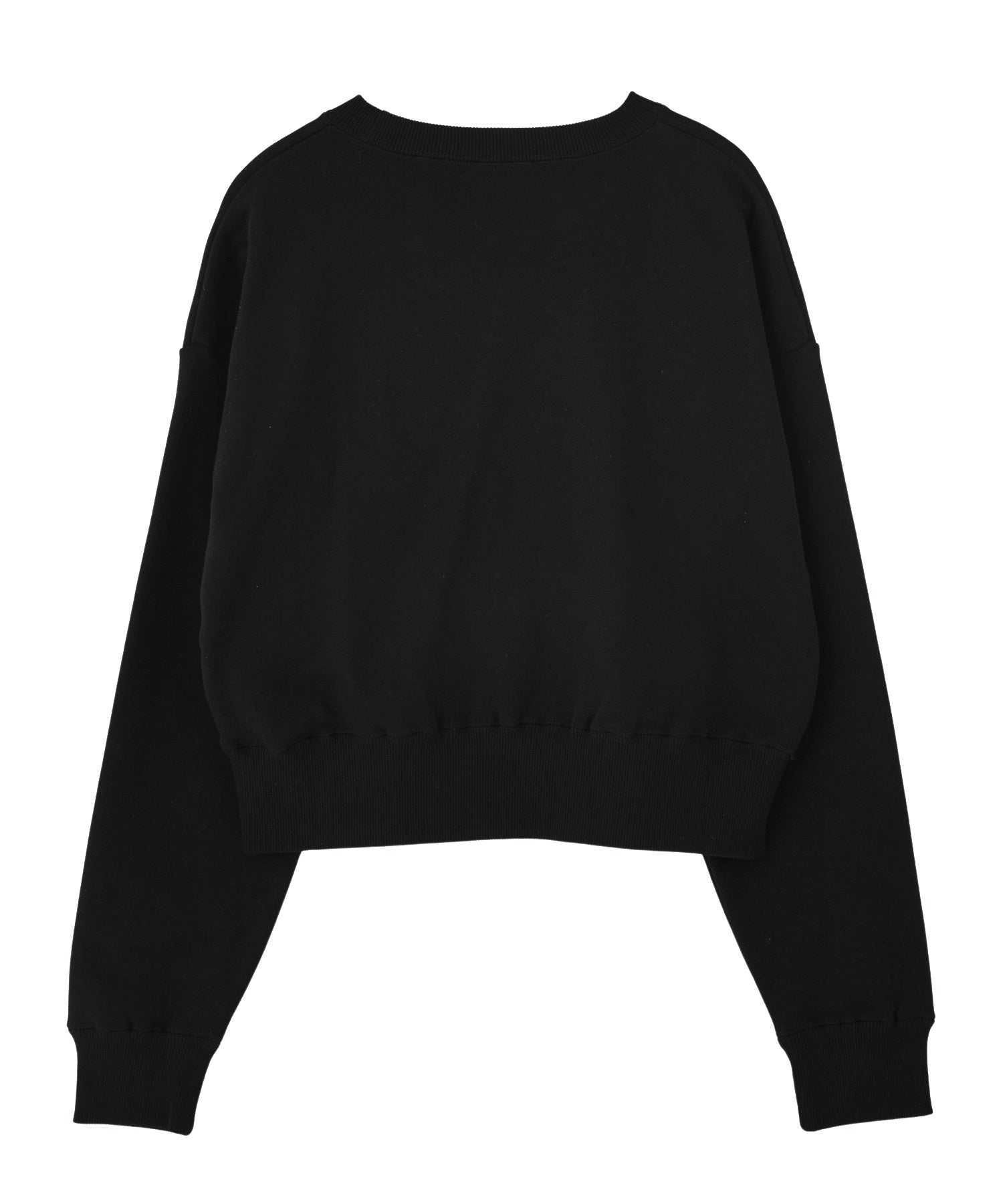 COLLEGE LOGO COMPACT SWEAT TOP