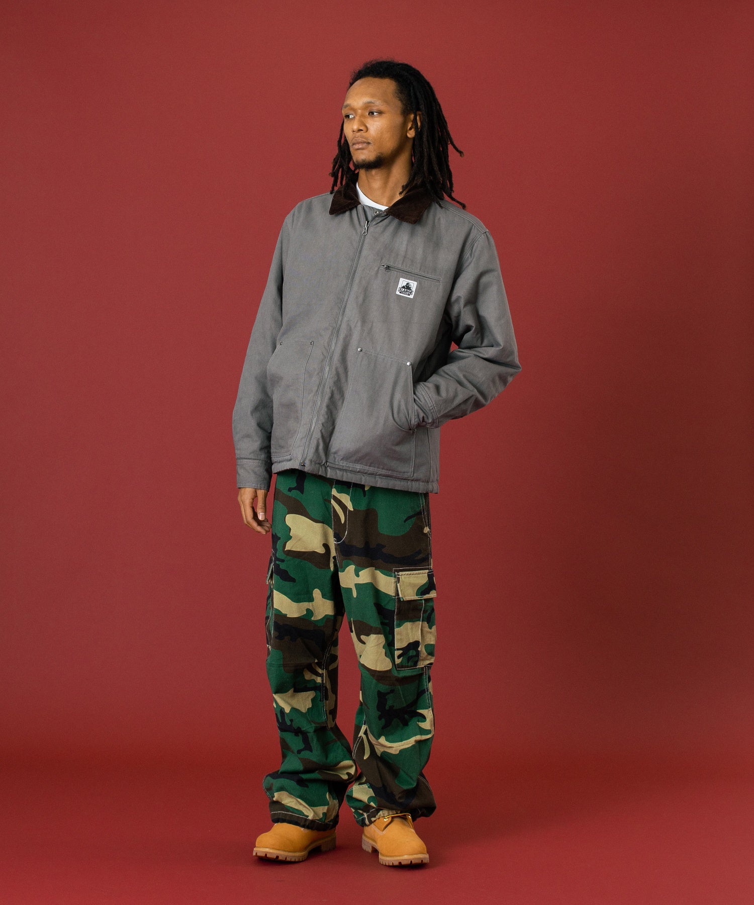 REVERSIBLE WORK JACKET