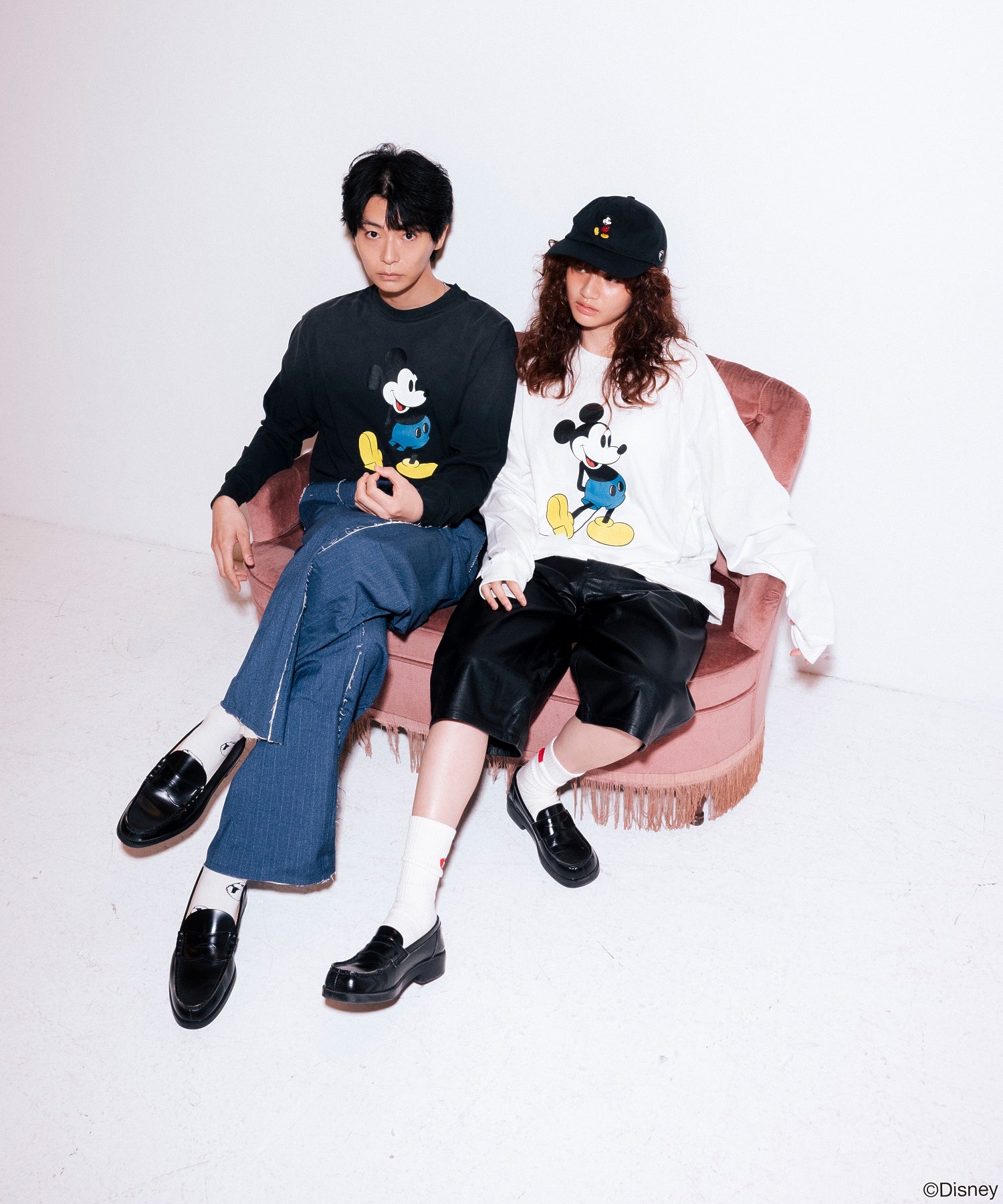 【F-LAGSTUF-F】MICKEY L/S T-SHIRT