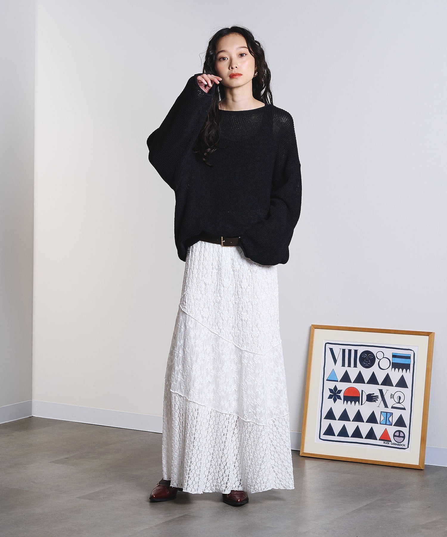 model:161cm 着用サイズ:ONE SIZE