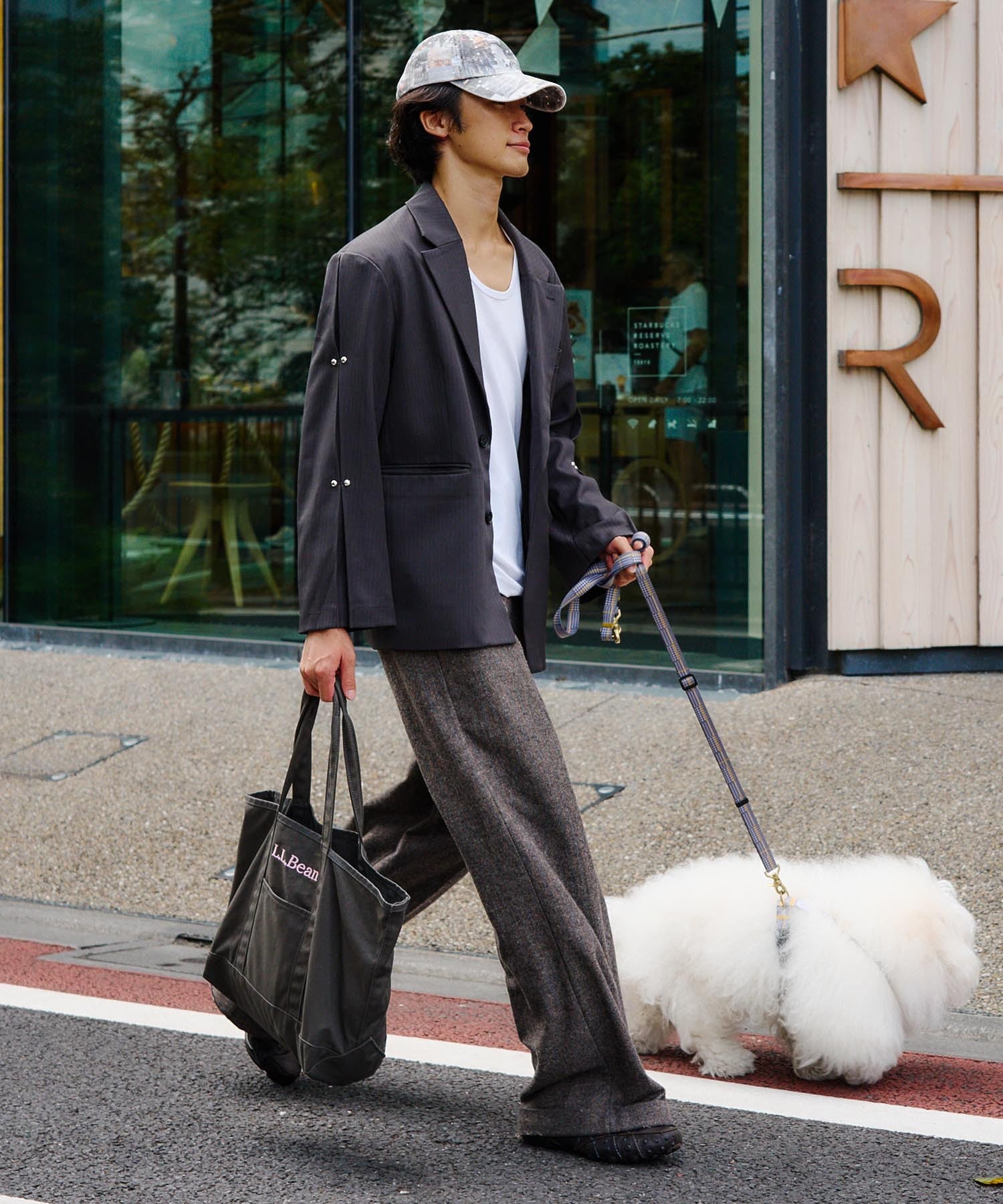 【ROSE BUD別注】L.L. Bean/GROCERY TOTE BAG
