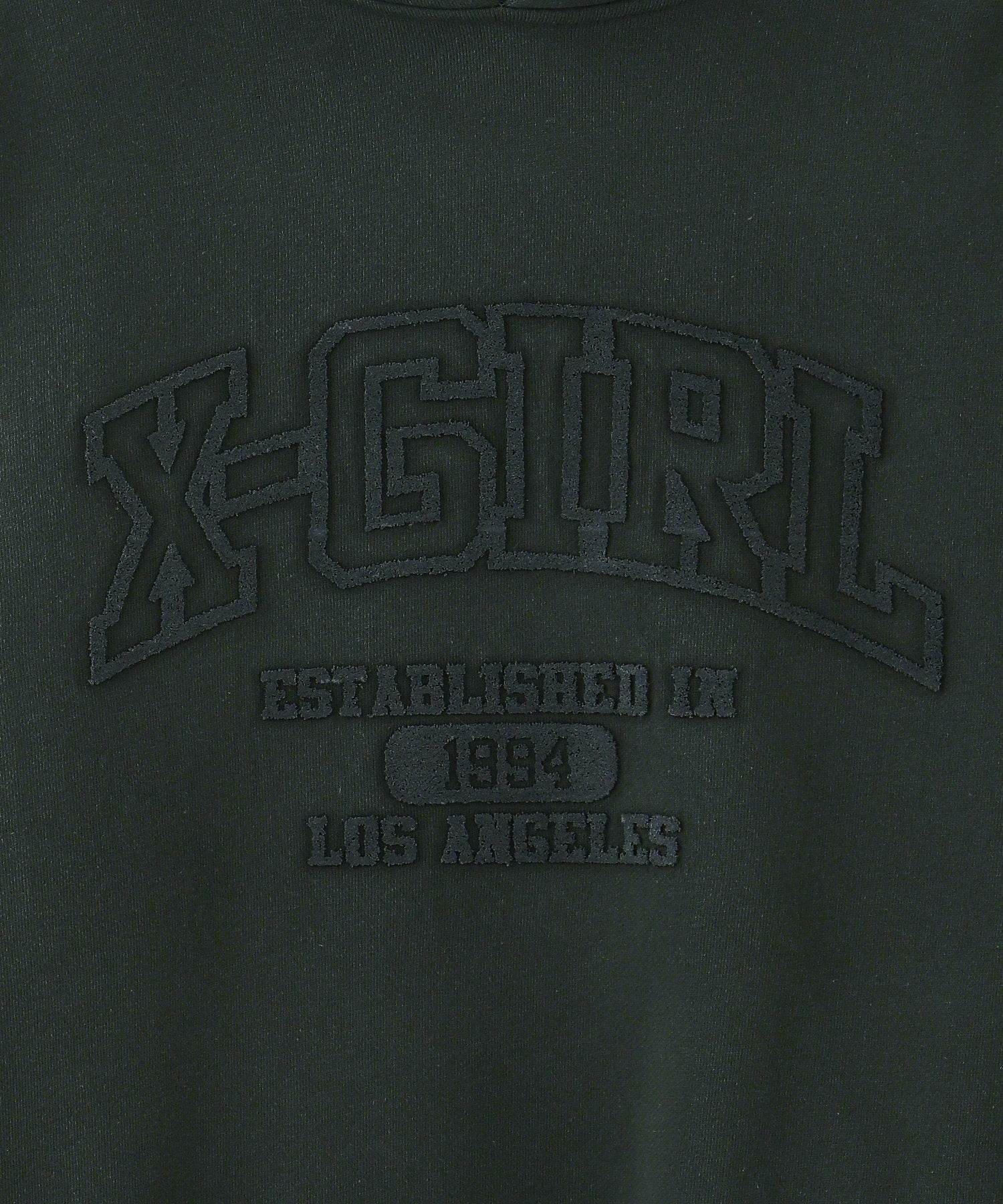 COLLEGE LOGO DRAWSTRING SWEAT DRESS