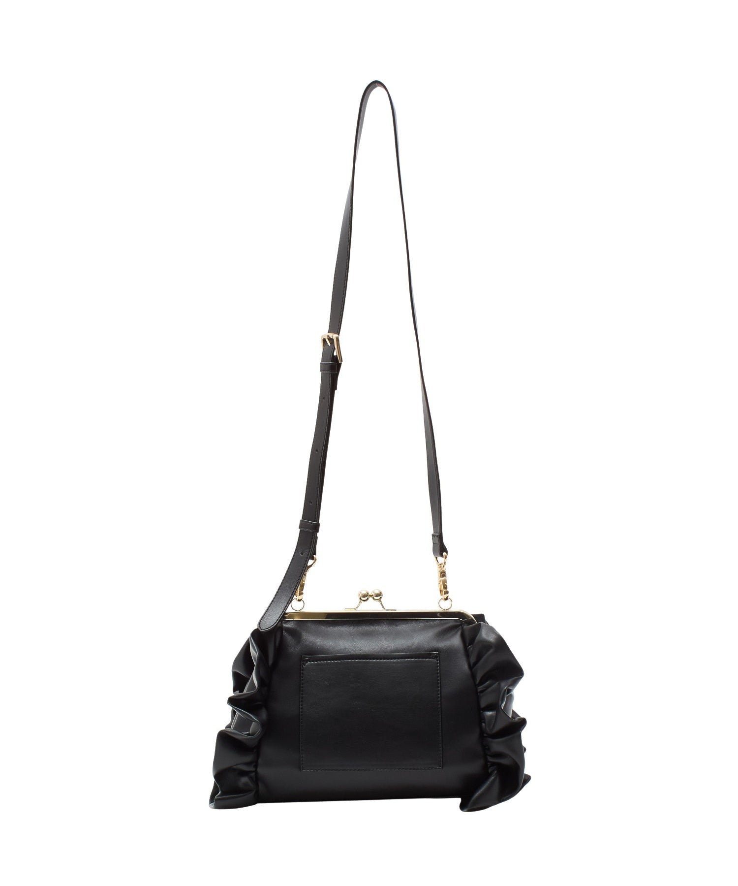 KISS LOCK RUFFLE BAG
