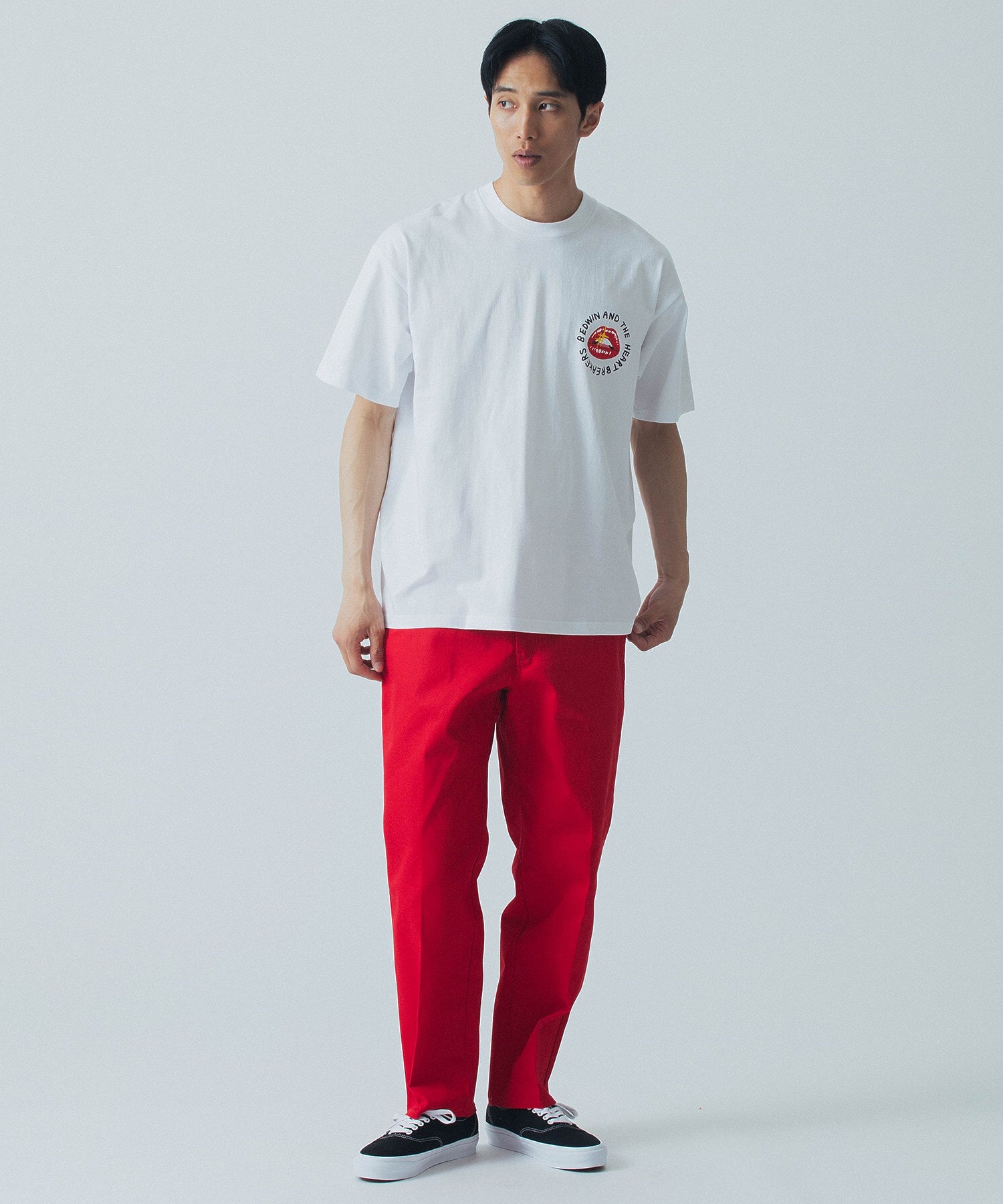 BEDWIN/ベドウィン/J.ANDRE Ex. S/S PRINTED TEE FRED/24SB2152