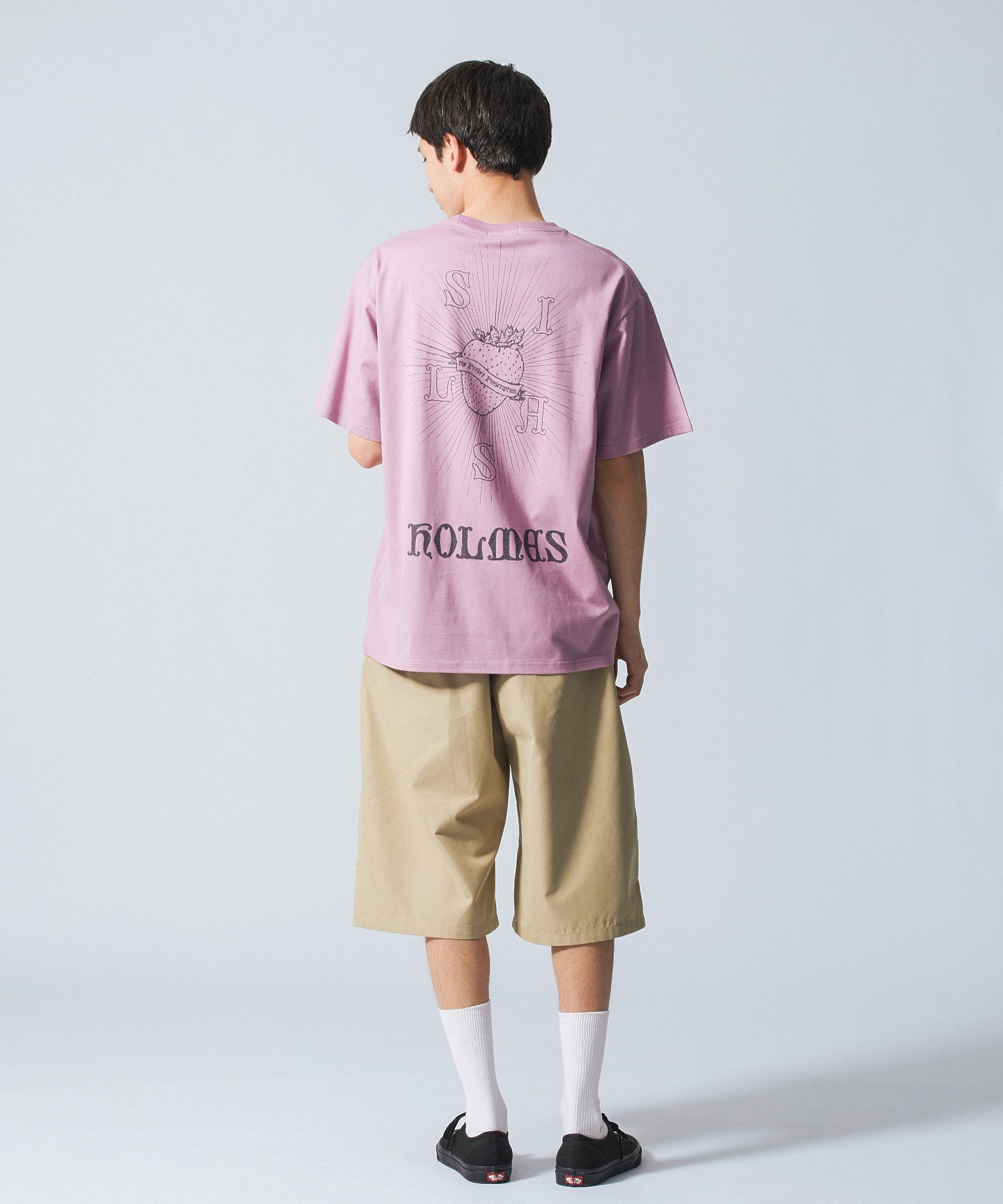 SHORT BAGGY CHINO PANTS