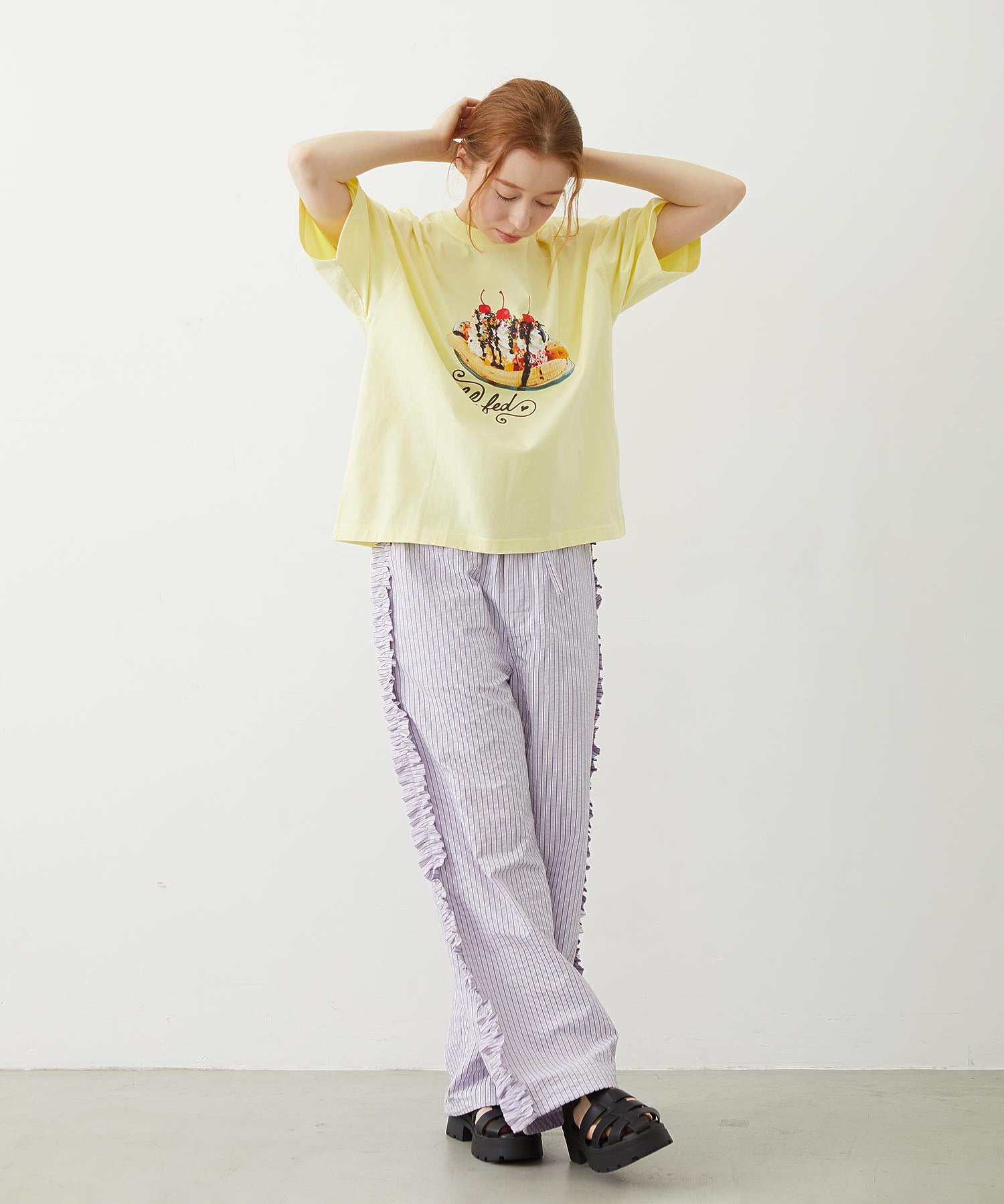 BANANA SPLIT WIDE S/S TEE