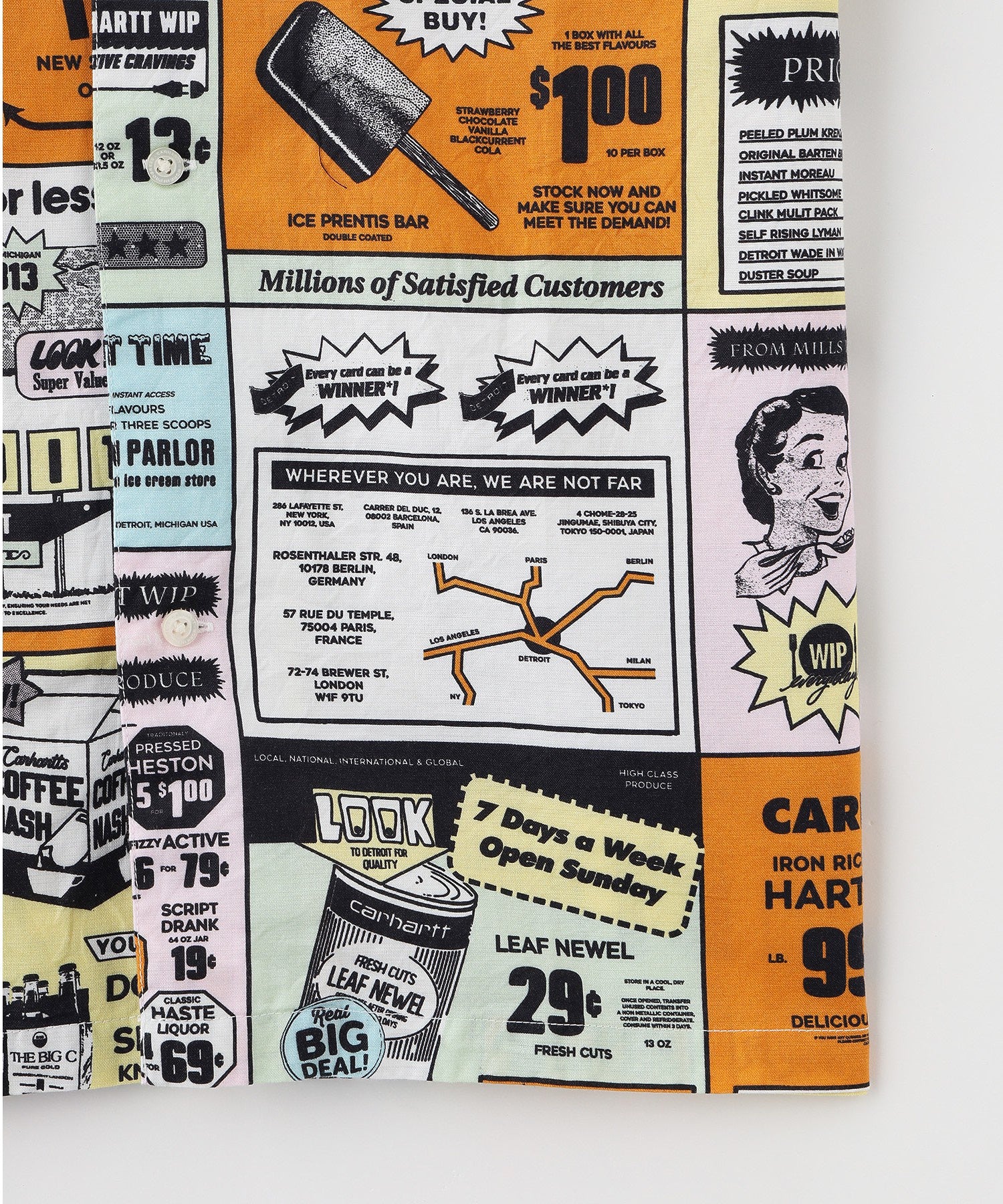 Carhartt WIP/カーハート/S/S CATALOGUE SHIRT I034548