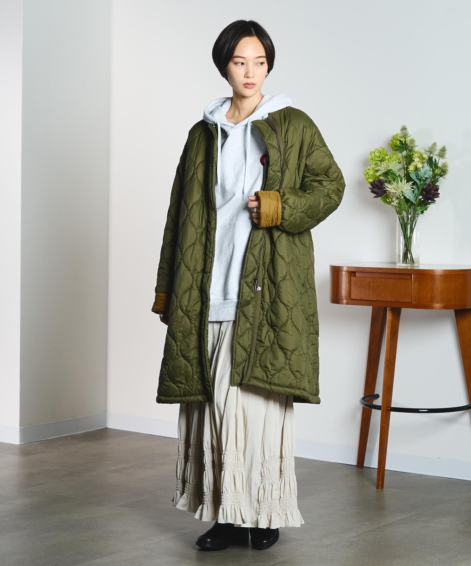 model:166cm 着用サイズ:S