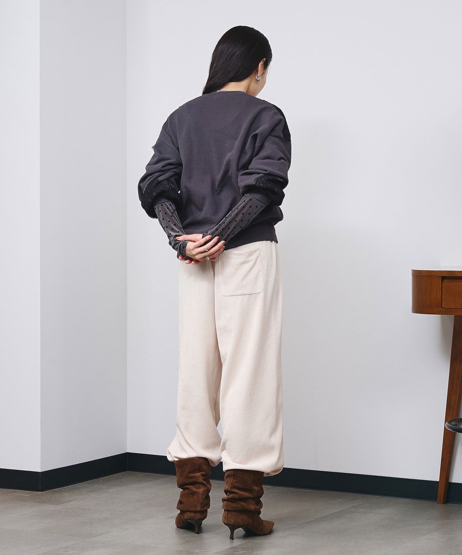 model:166cm 着用サイズ:ONE SIZE