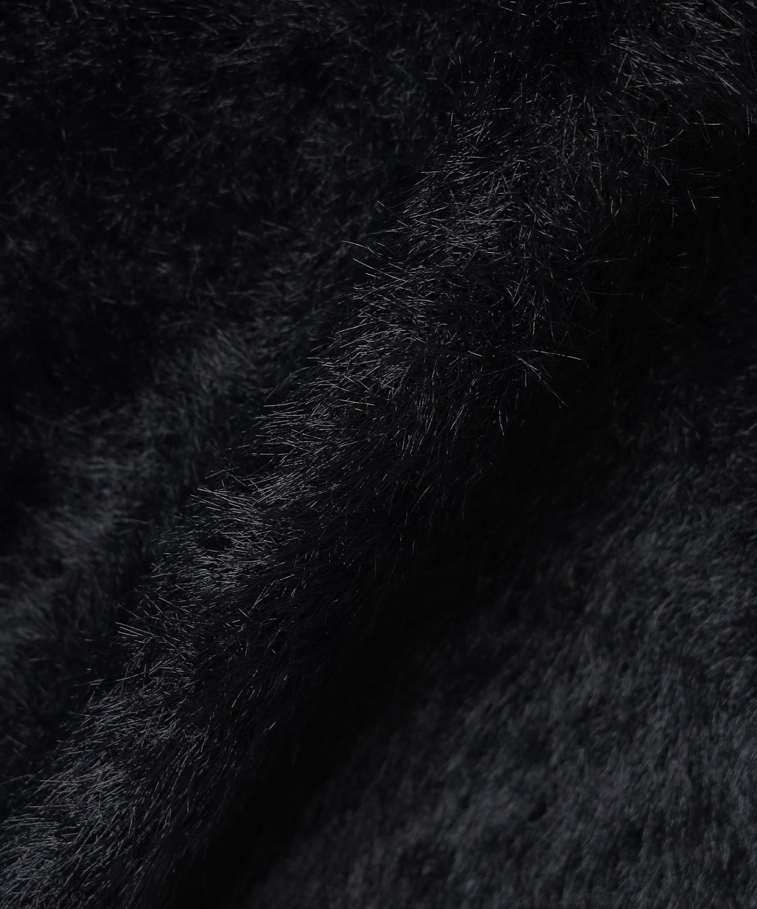 BOILER ROOM/ボイラールーム/HAIRY CARDIGAN AW25KN01BLK