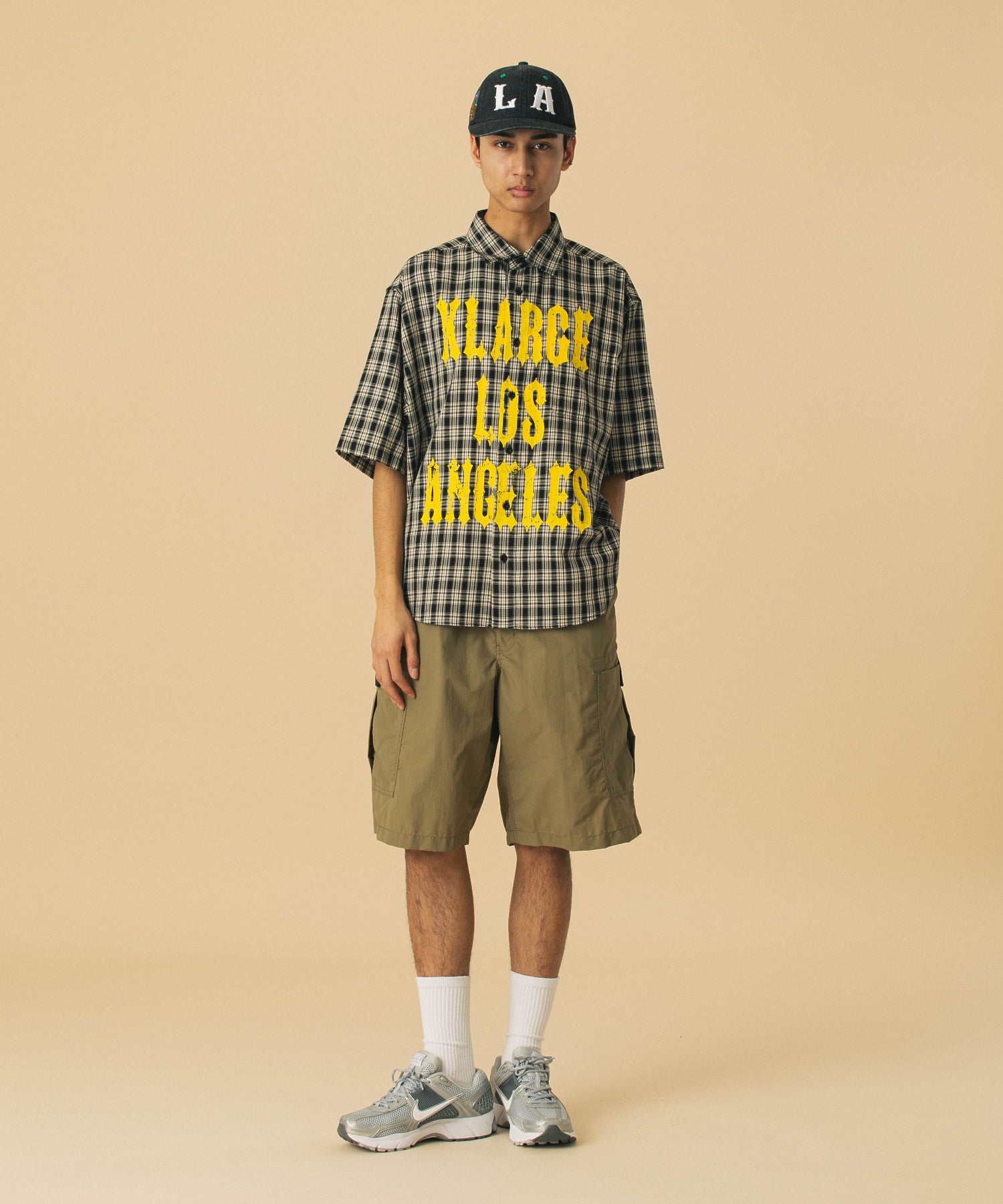 NYLON CARGO SHORT PANTS
