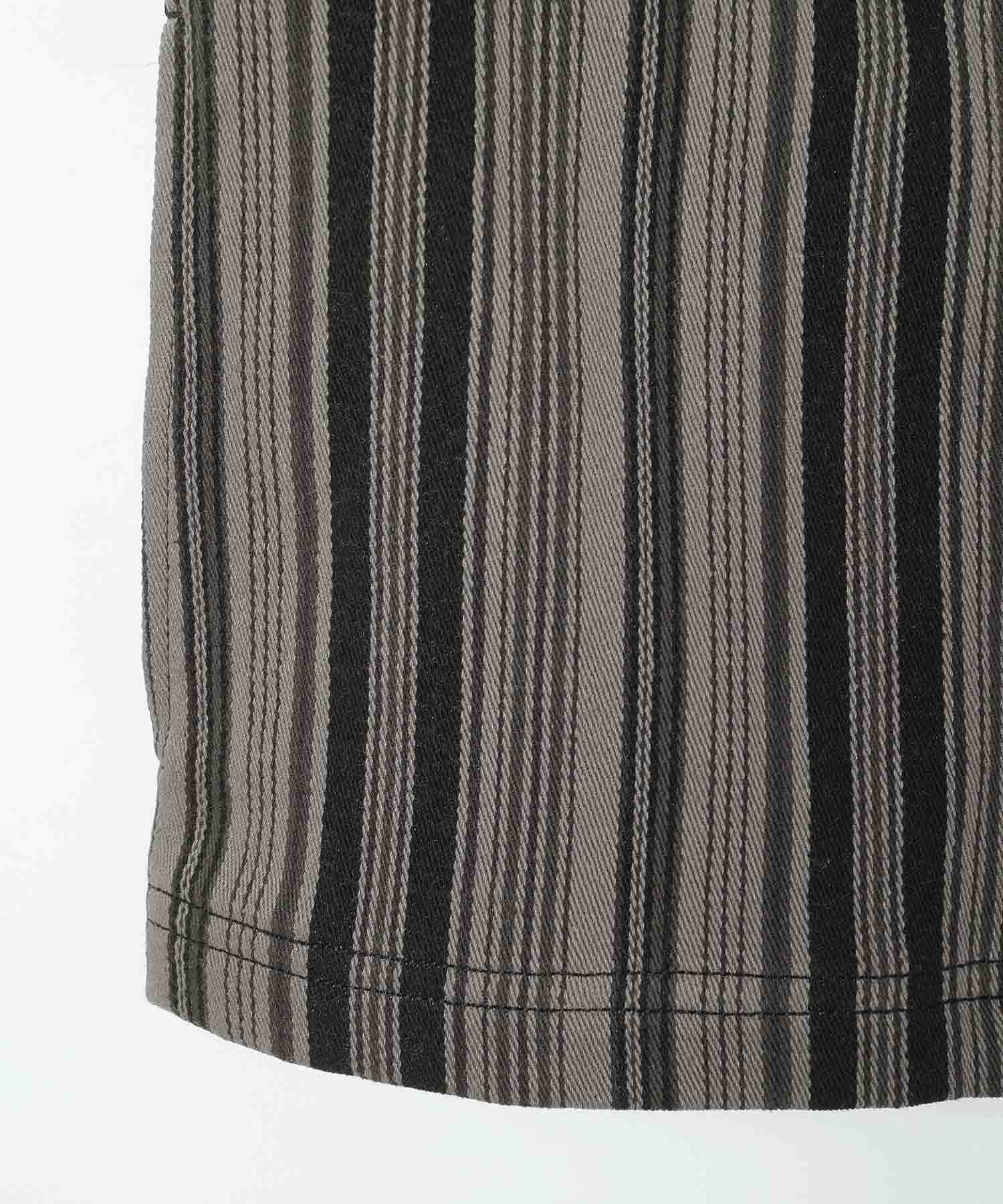 MULTI STRIPE SLEEVELESS SHIRT X-girl