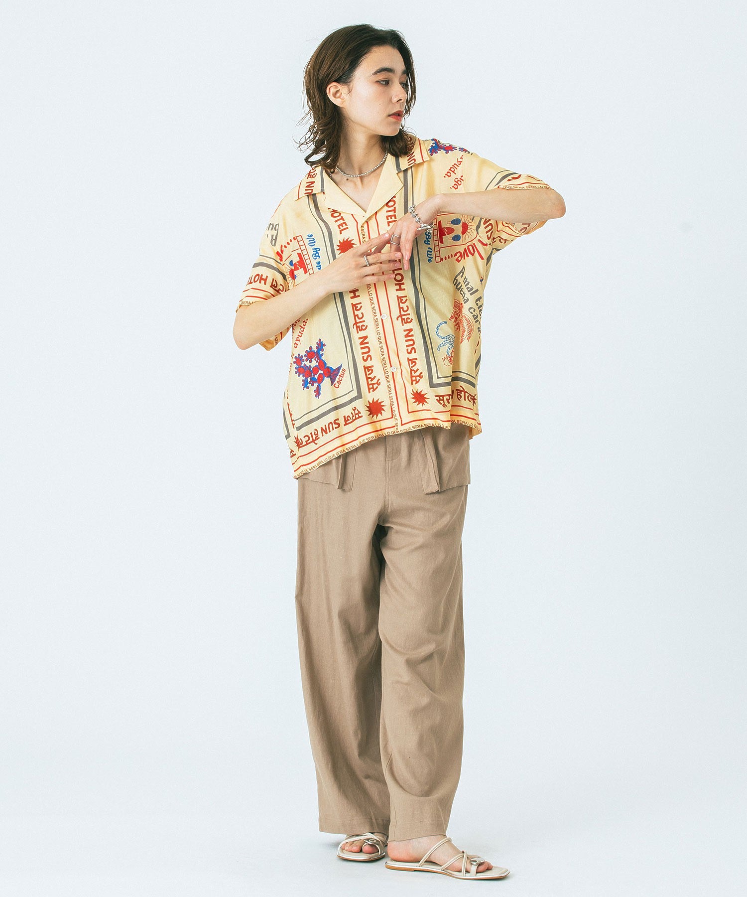 model:172cm 着用サイズ:ONE SIZE