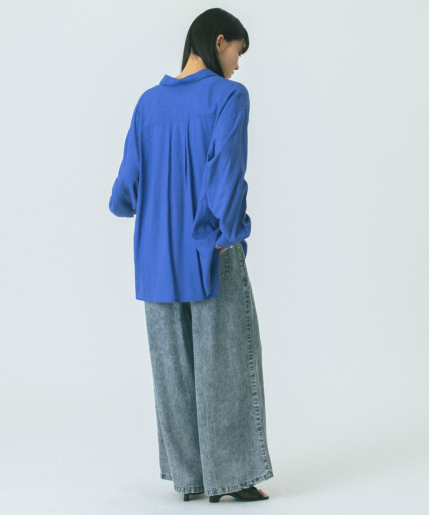 【WEB・一部店舗限定】OVERSIZE L/S SHIRT