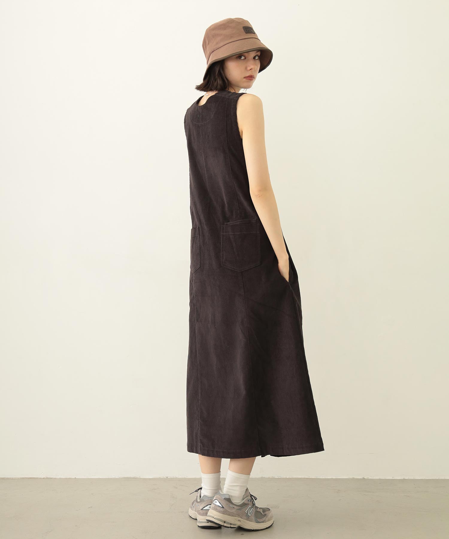 CORDUROY JUMPER SKIRT