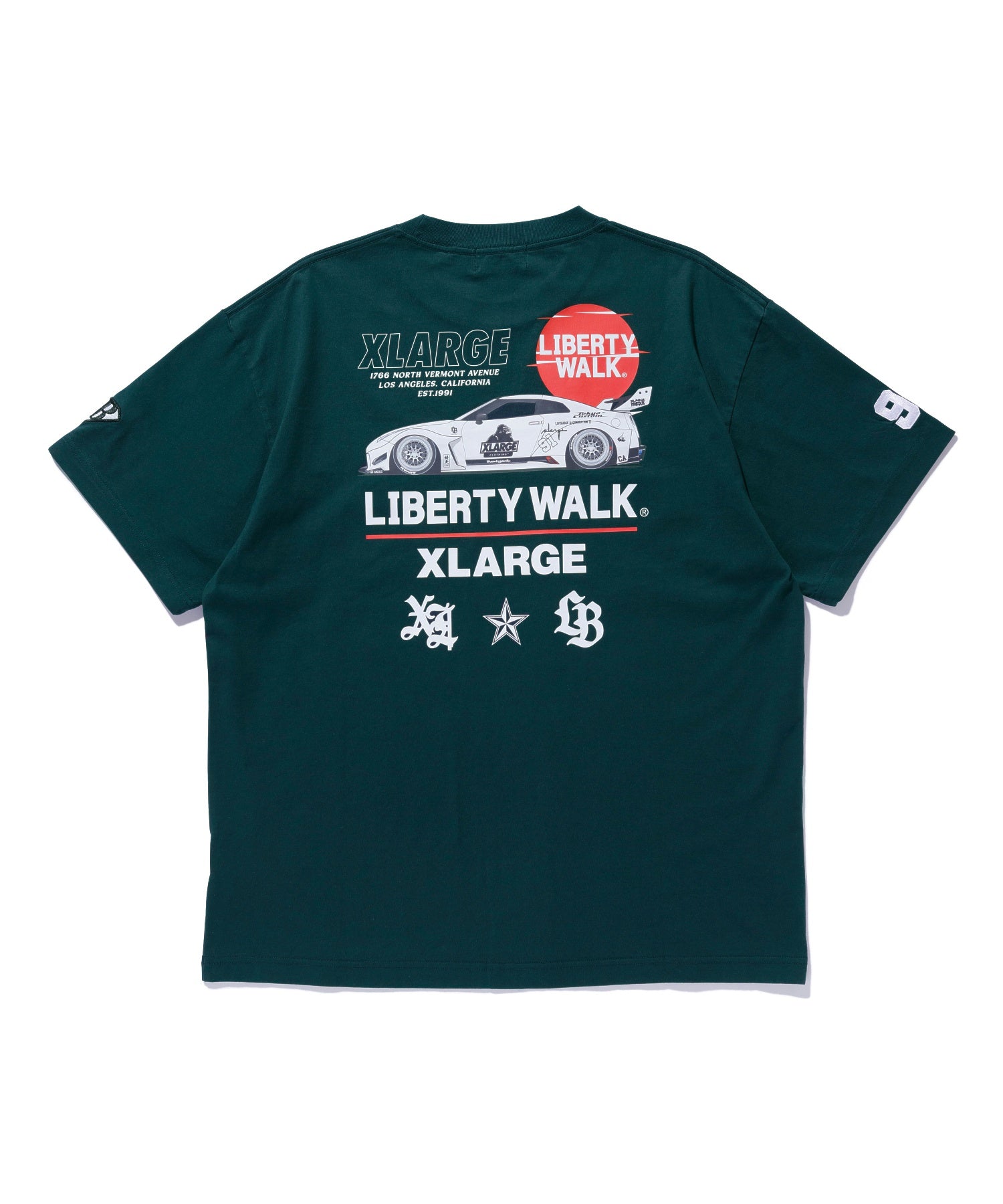 XLARGE×LIBERTY WALK S/S TEE