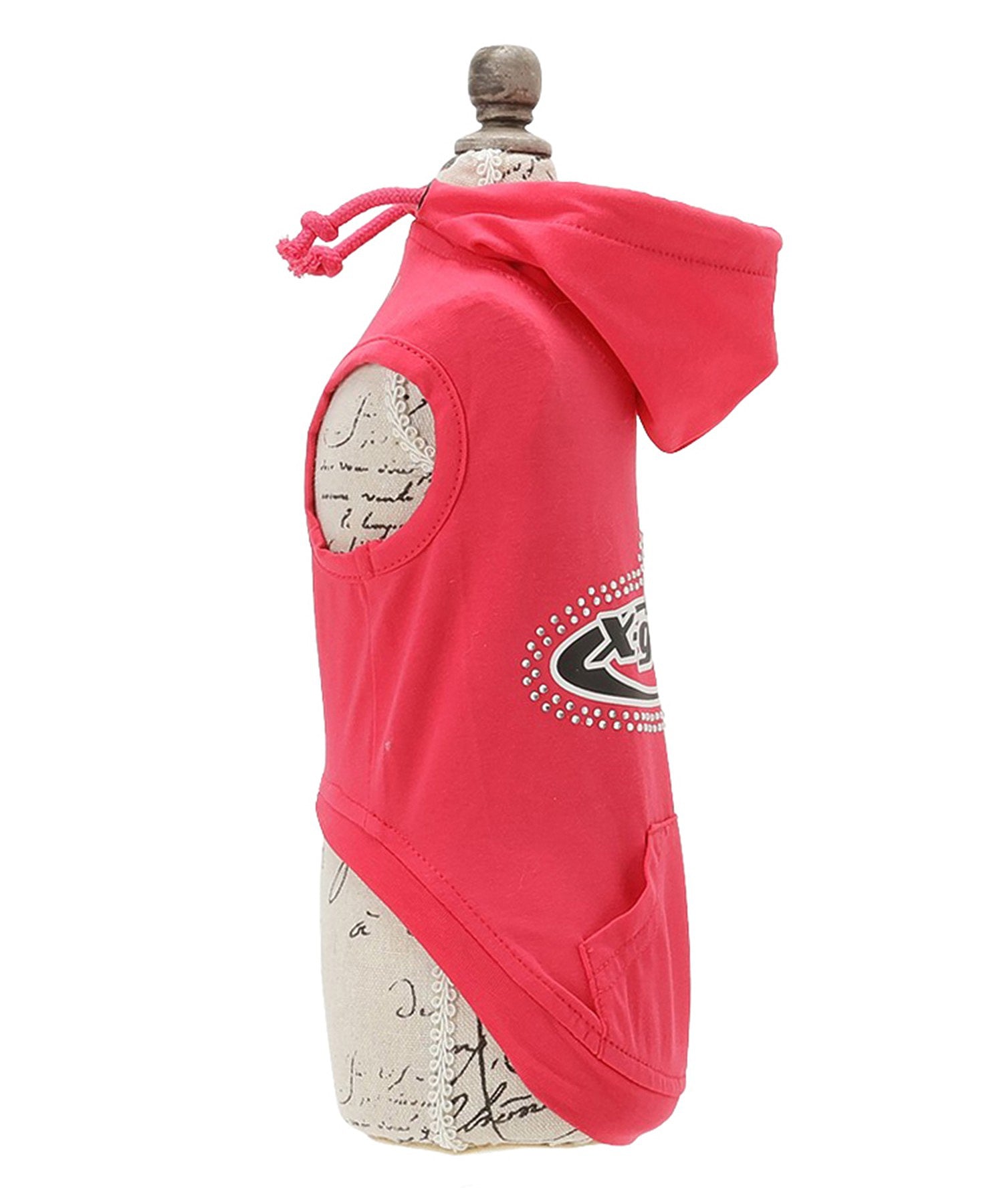 【X-girl DOGWEAR】プラネットハートロゴタンクフーディー