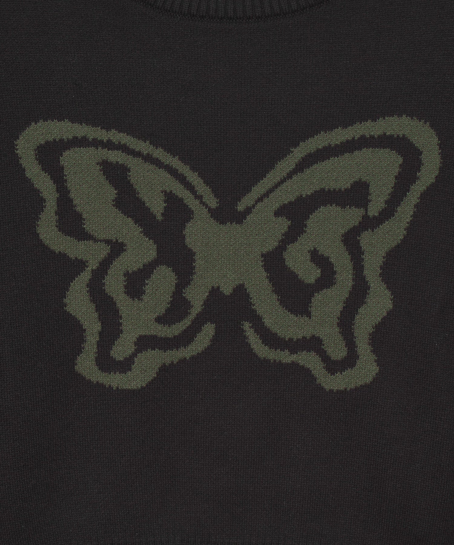 BUTTERFLY XG LOGO COMPACT KNIT TOP